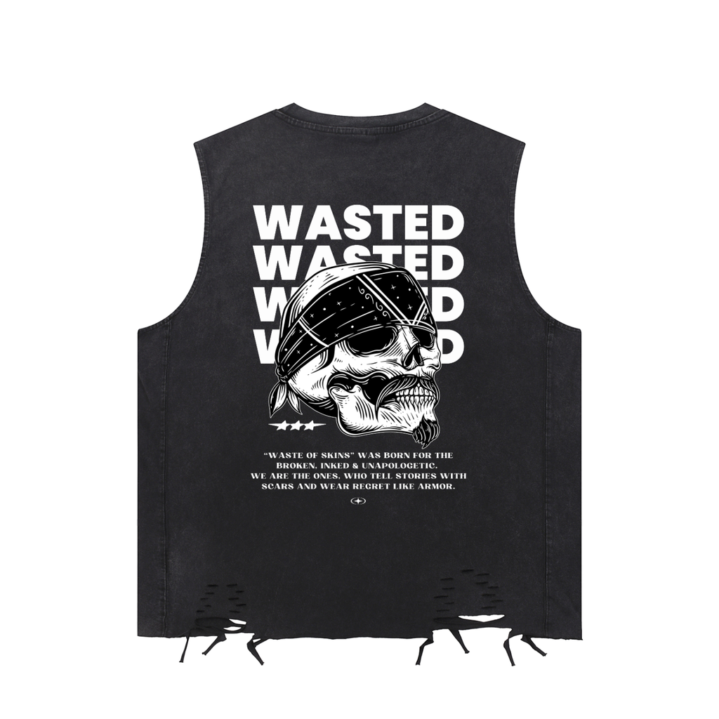 "WASTED" — Waste of Skins® Vest