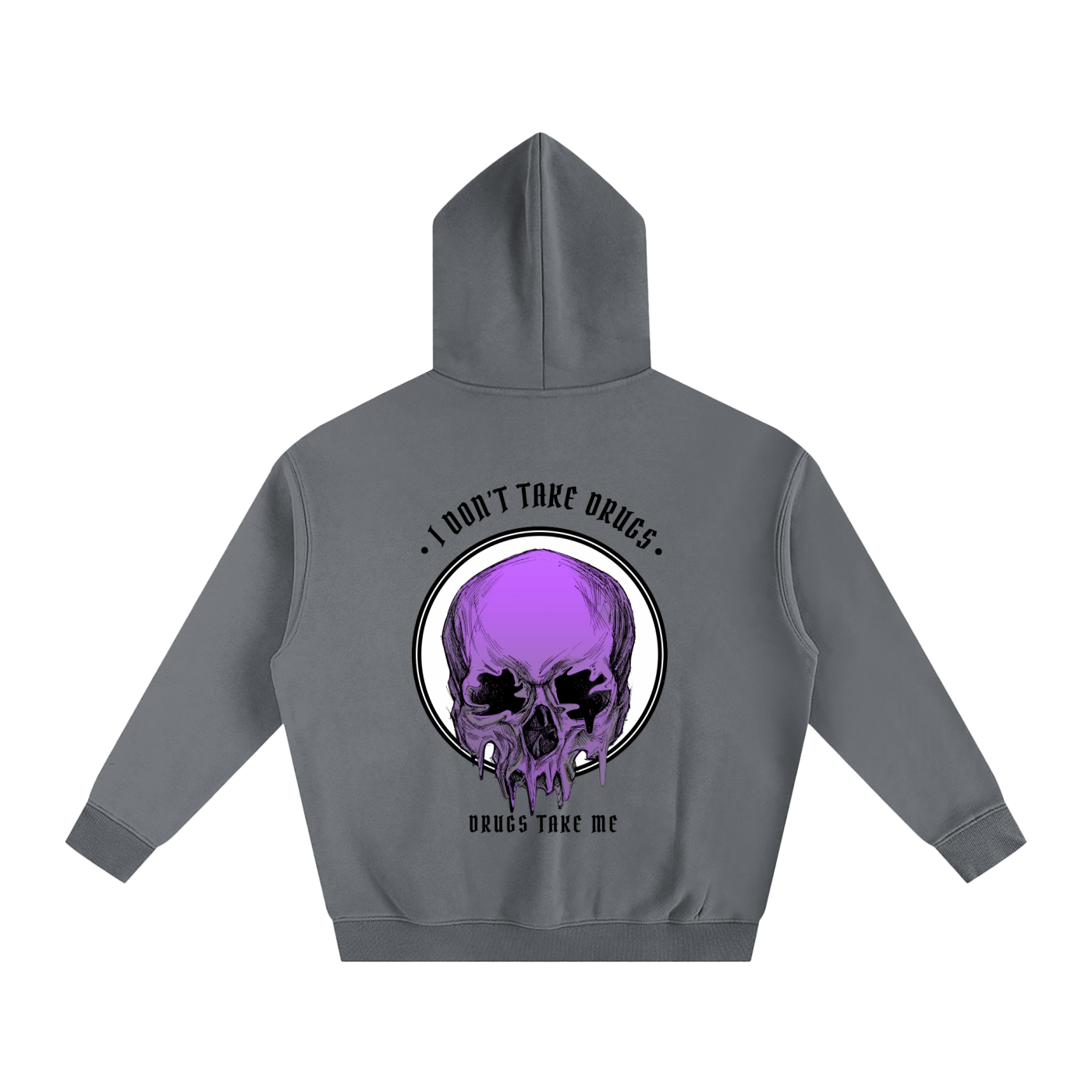 “DRUGS TAKE ME” — Waste of Skins® Oversize Hoodie
