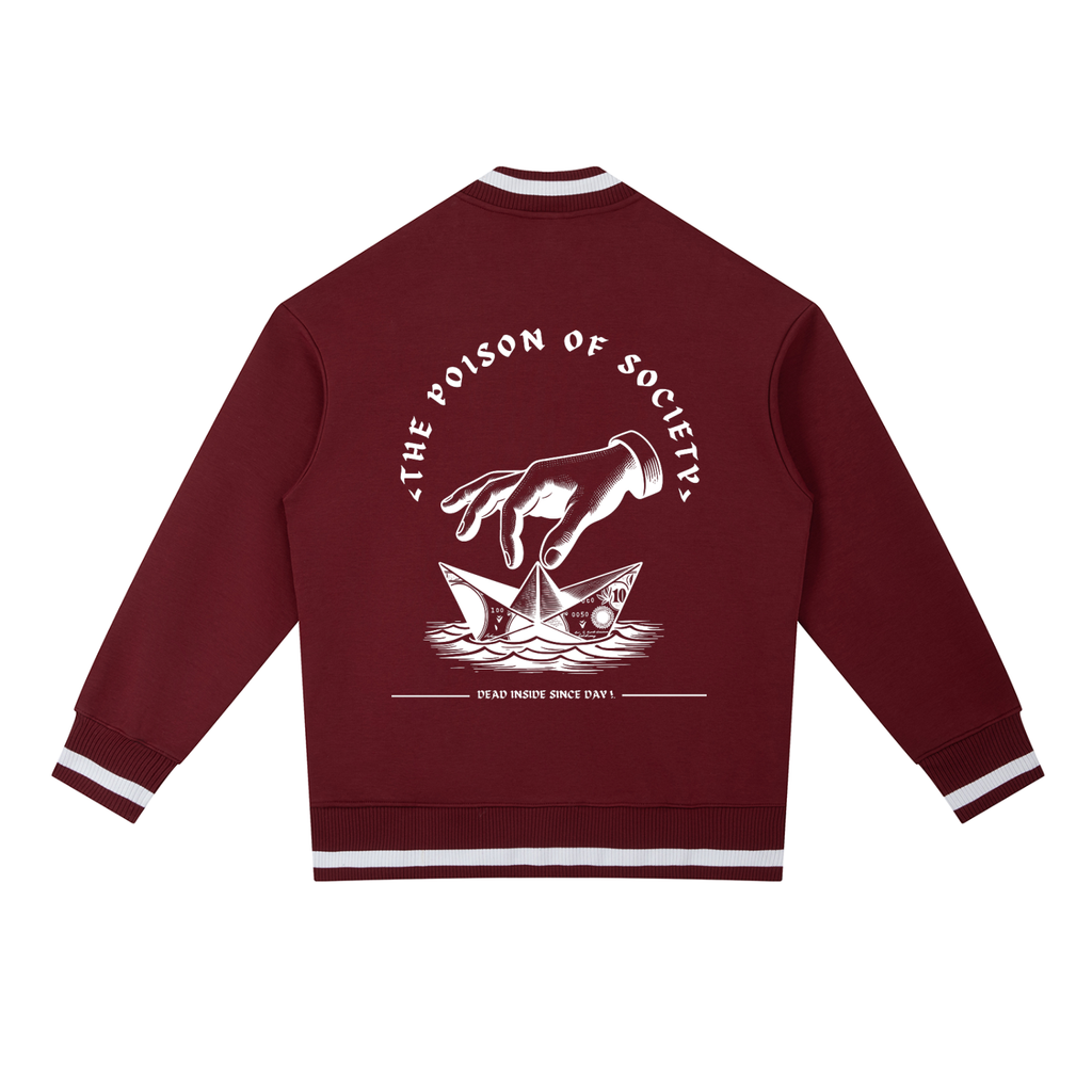 “THE POISON OF SOCIETY” — Waste of Skins® Bomber Jacket