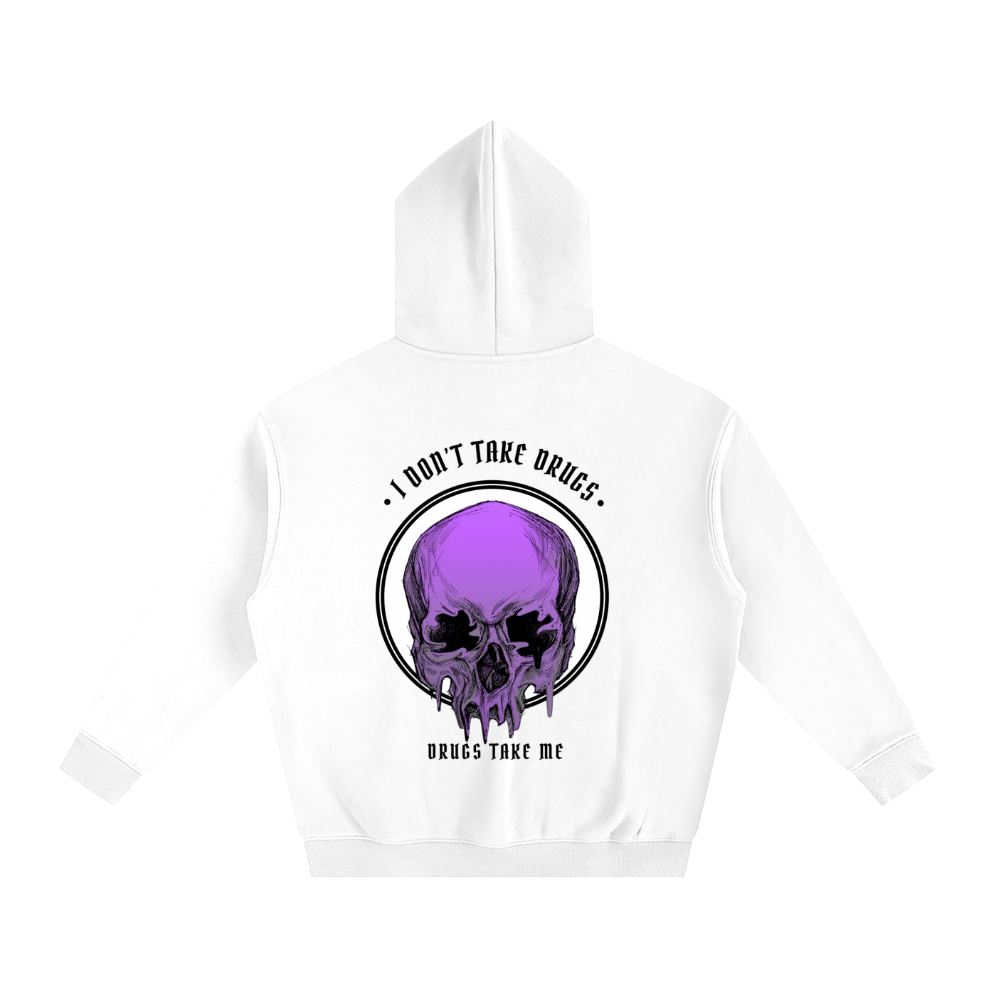 “DRUGS TAKE ME” — Waste of Skins® Oversize Hoodie