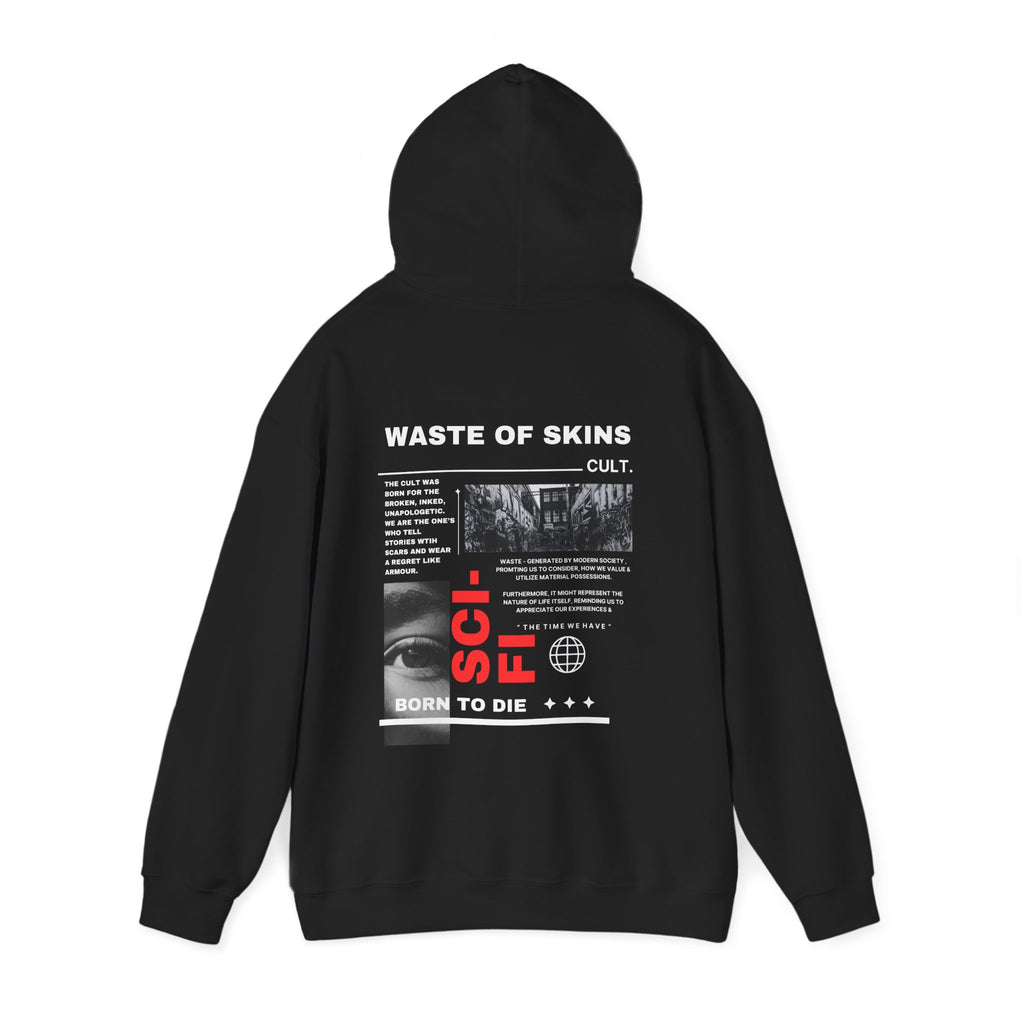 "Cult Sci-Fi" — Waste of Skins® Hoodie