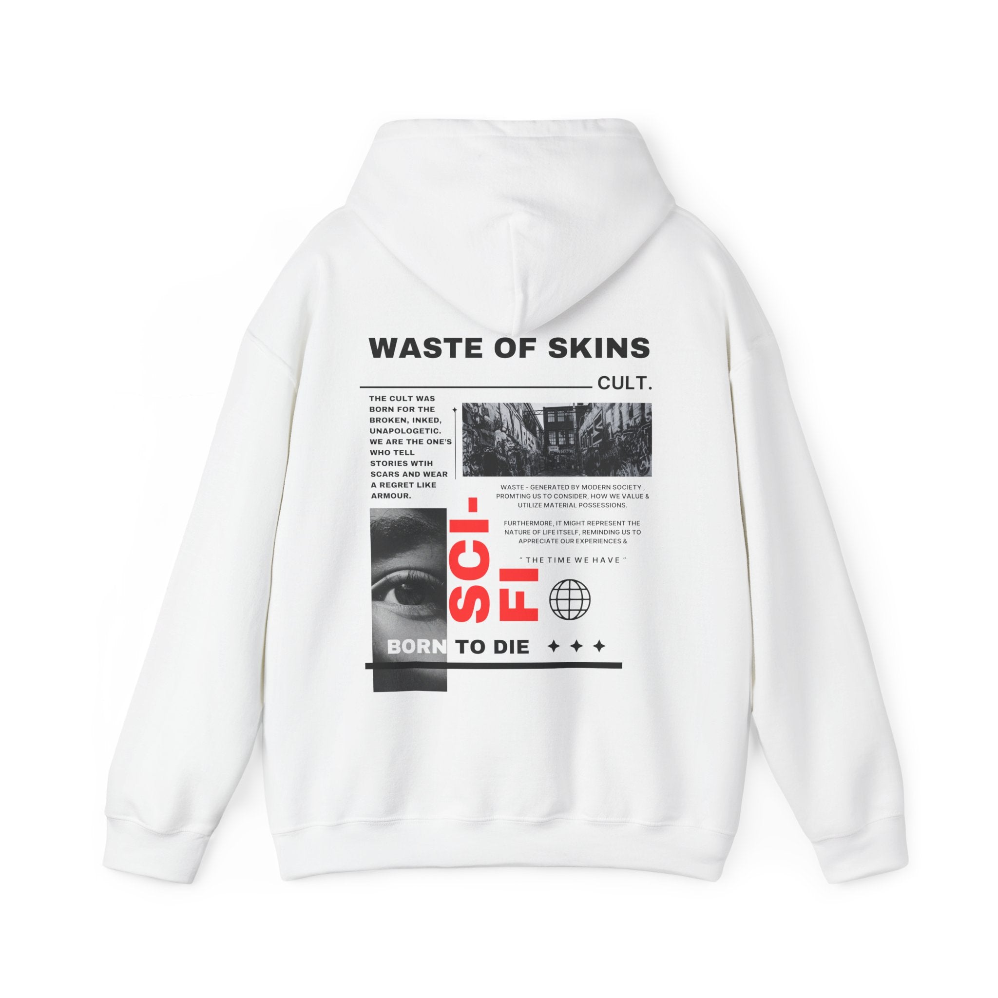 "Cult Sci‑Fi" — Waste of Skins® Rebellion Hoodie