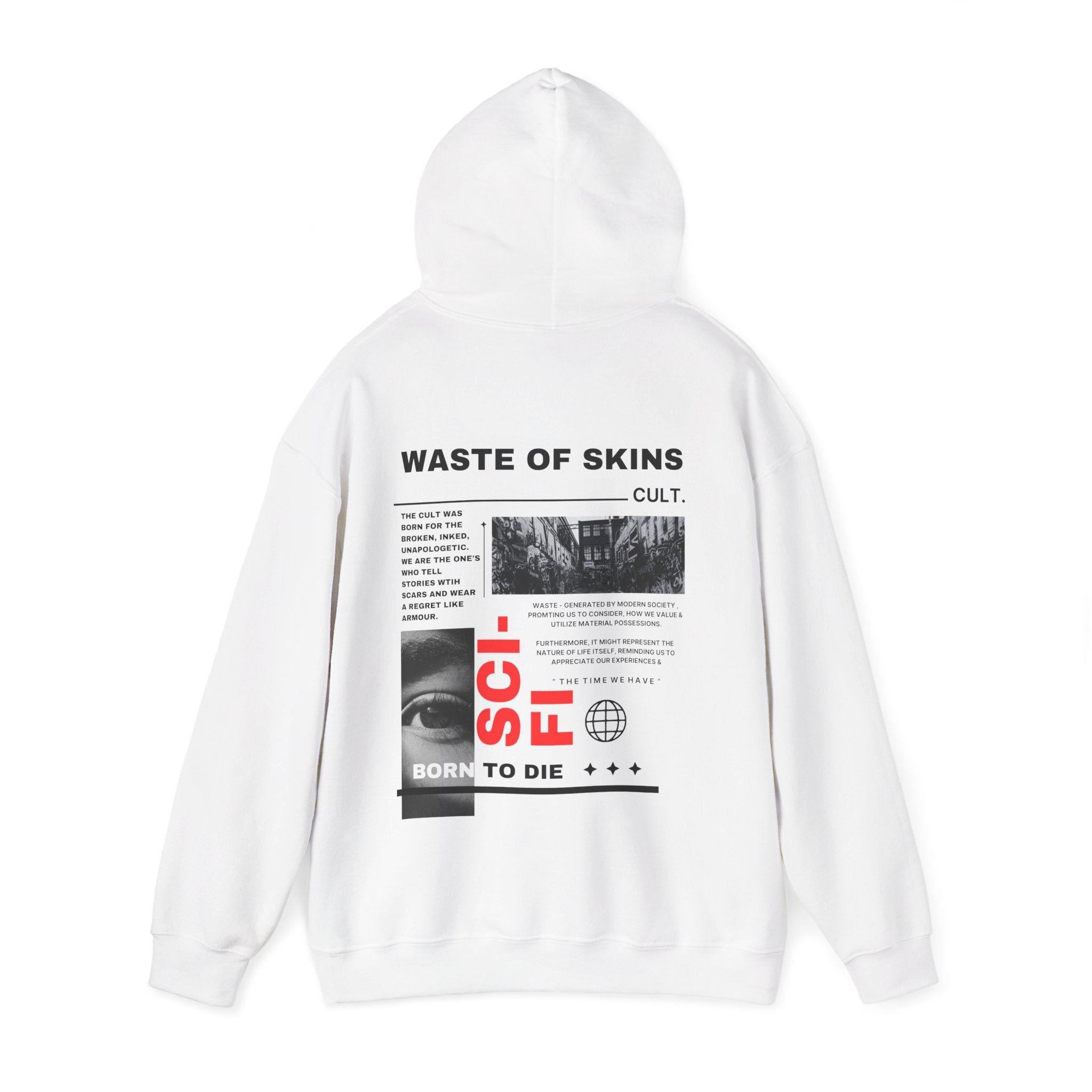 "Cult Sci‑Fi" — Waste of Skins® Rebellion Hoodie