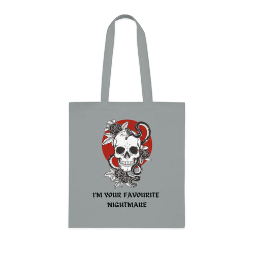 "FAVOURITE NIGHTMARE" — Waste of Skins® Tote Bag