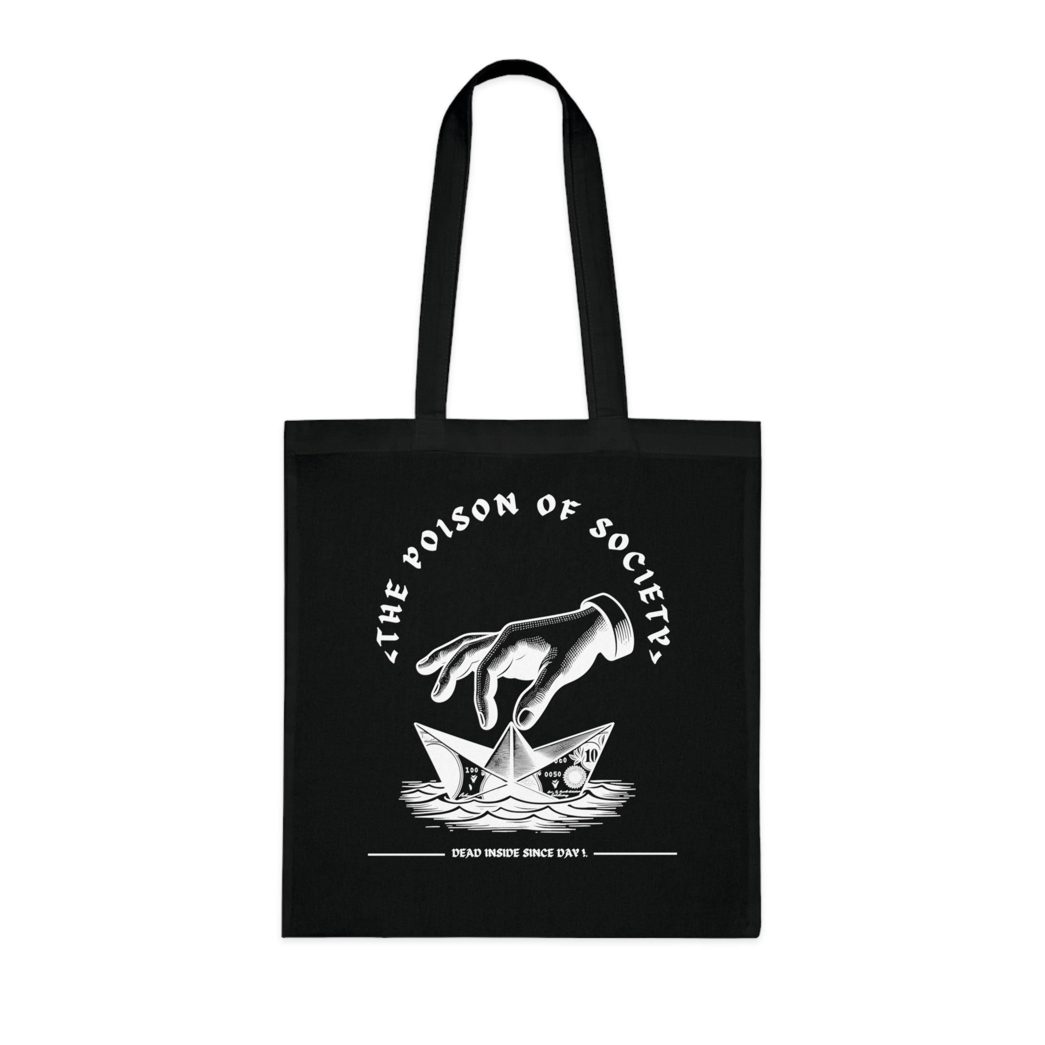 "THE POISON OF SOCIETY" — Waste of Skins® Tote Bag