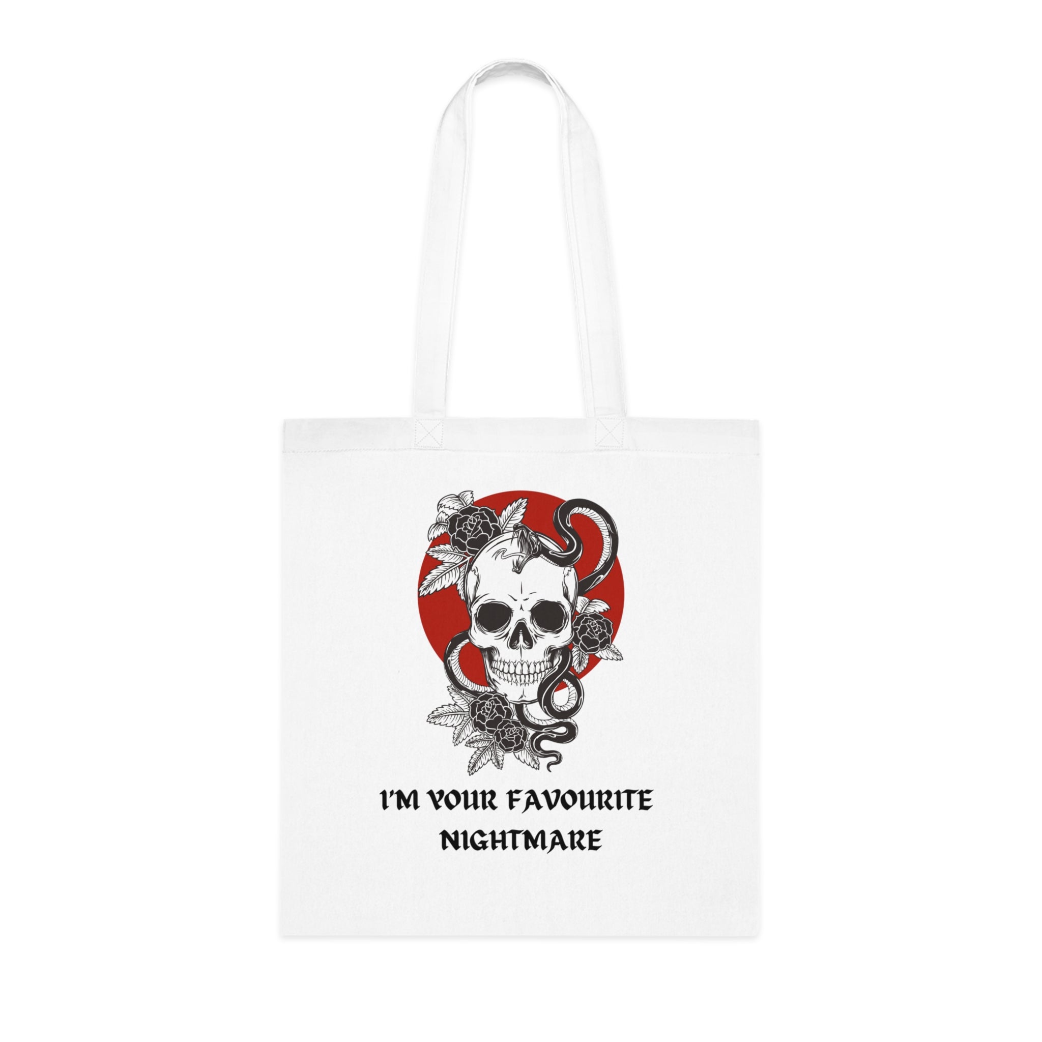 "FAVOURITE NIGHTMARE" — Waste of Skins® Tote Bag