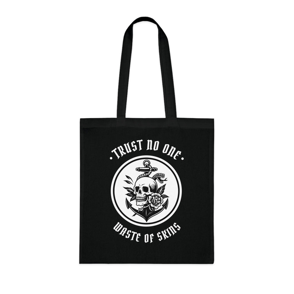 "TRUST NO.1" — Waste of Skins® Tote bag