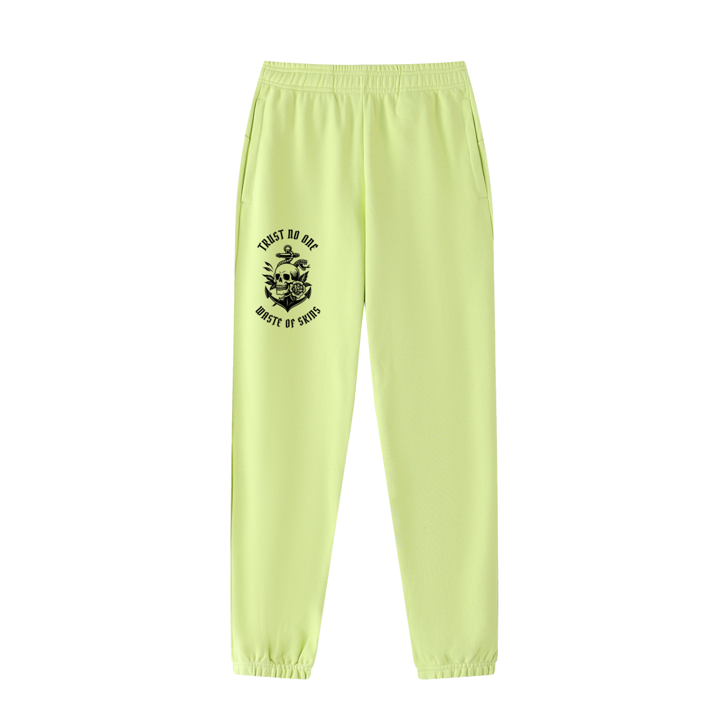 "TRUST NO.1" — Waste of Skins® Jogged Sweatpants