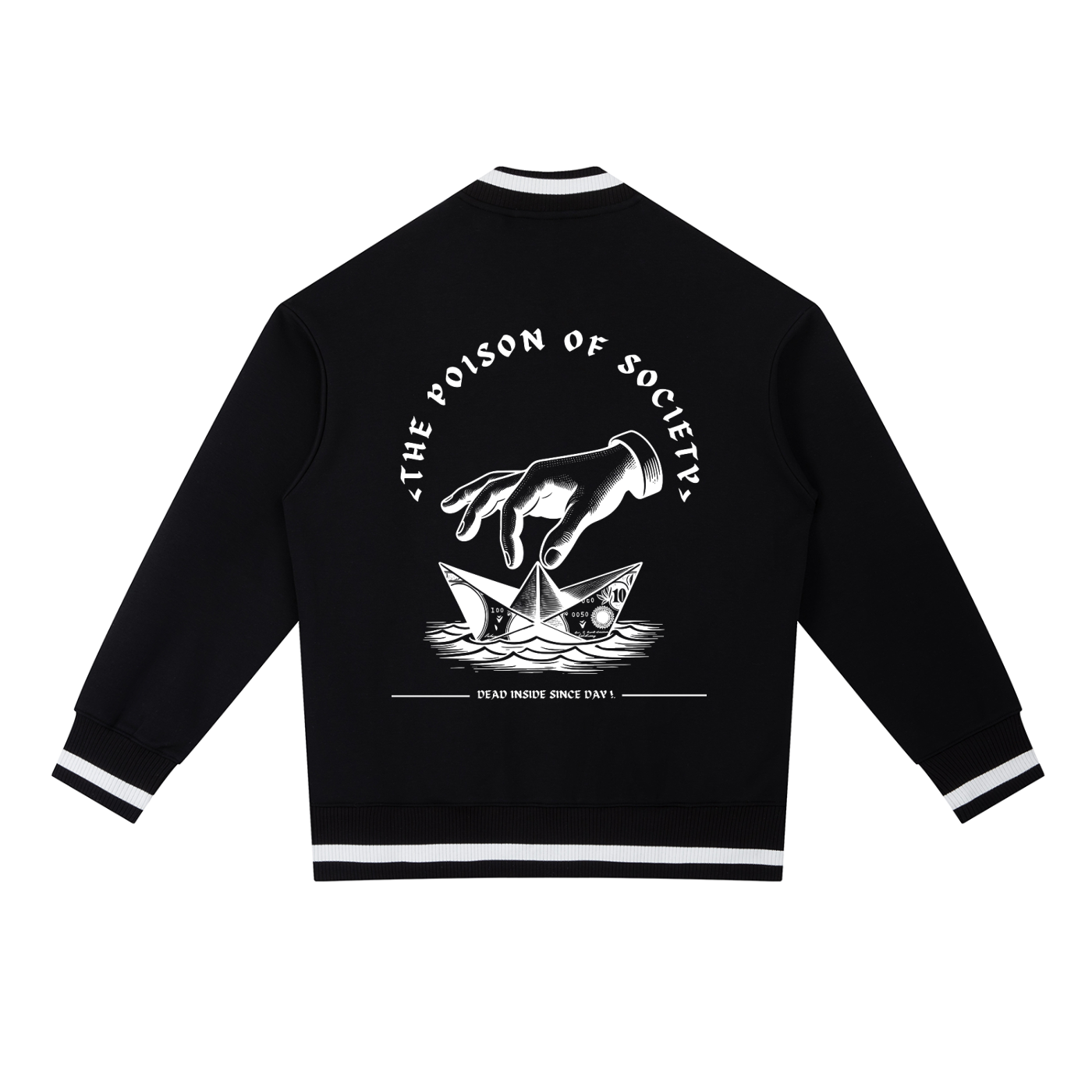 “THE POISON OF SOCIETY” — Waste of Skins® Bomber Jacket