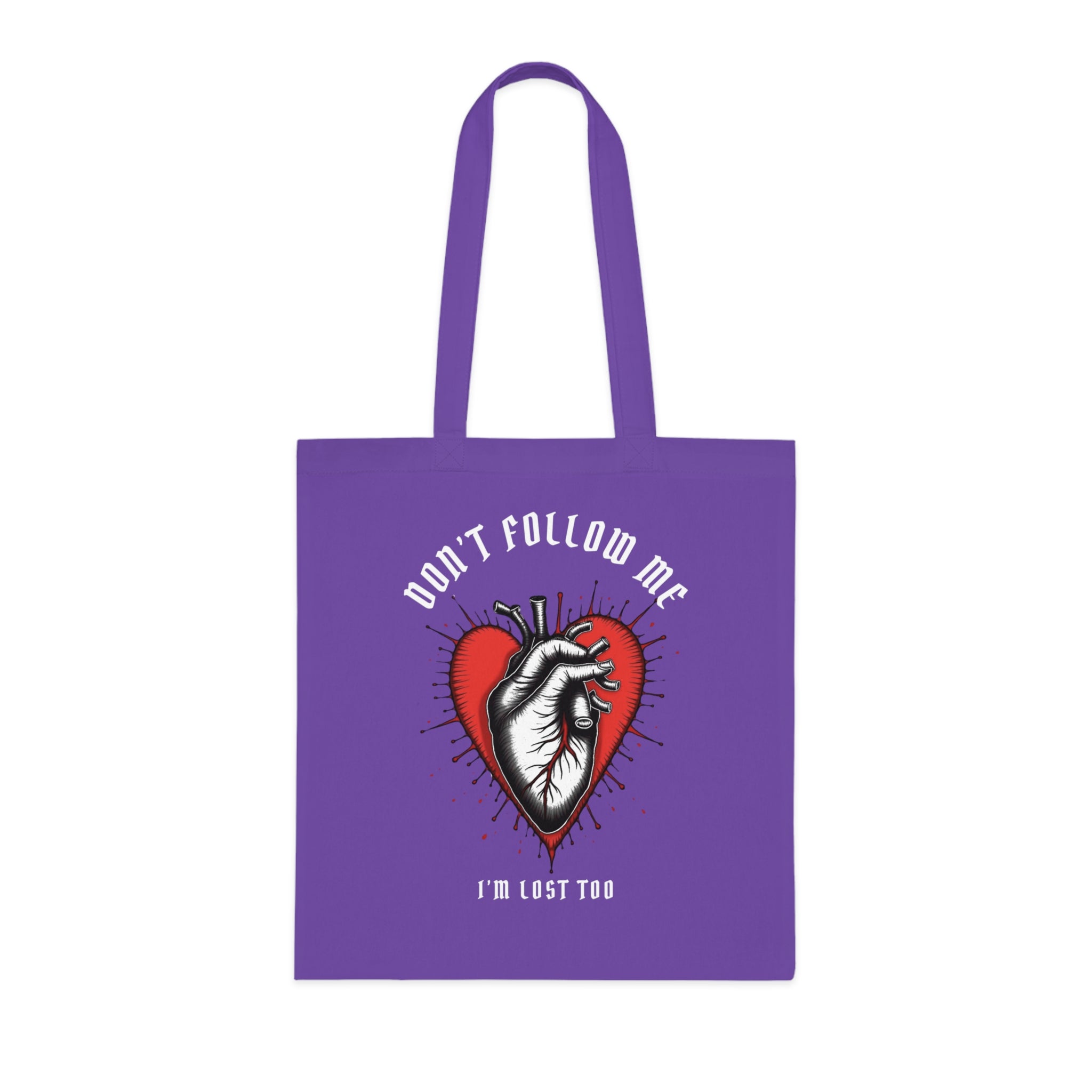 "DON'T FOLLOW ME" — Waste of Skins® Tote Bag