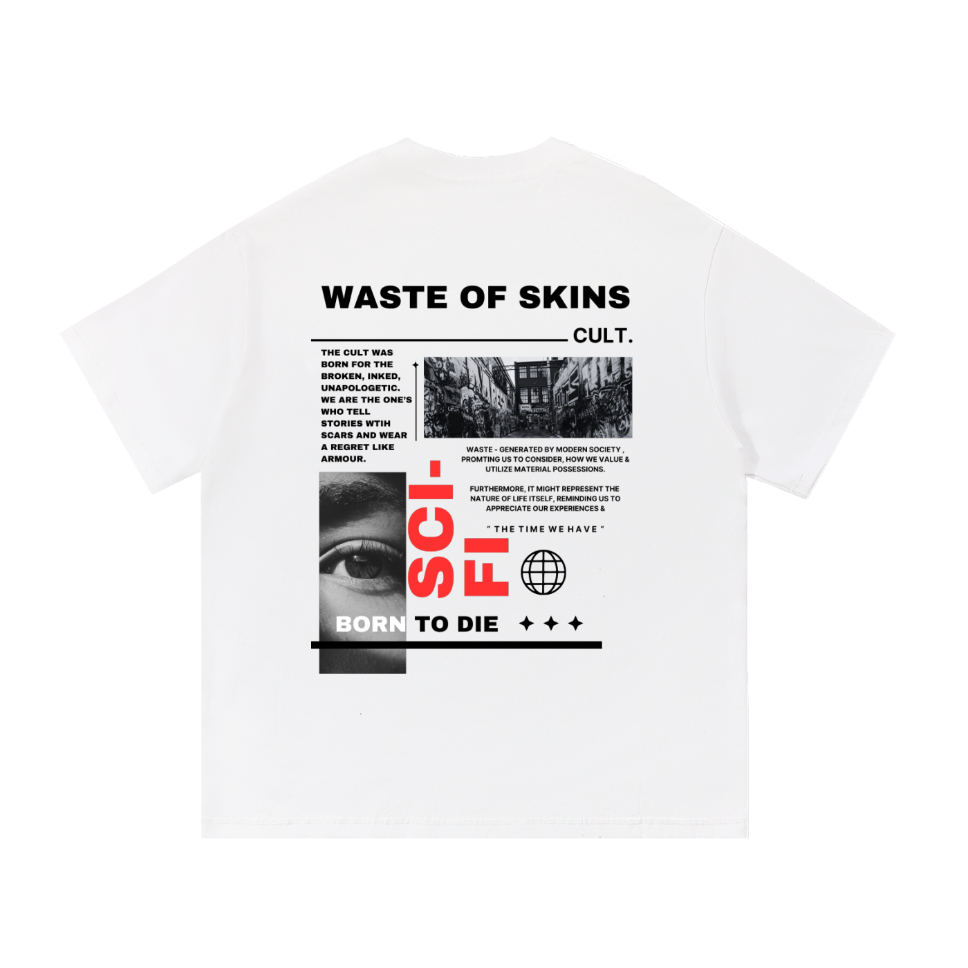 “CULT OF WASTE” — Waste of Skins® Tee