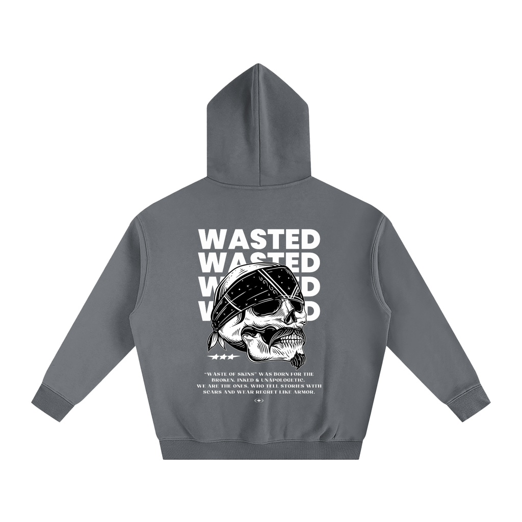 “WASTED” — Waste of Skins® Oversize Hoodie