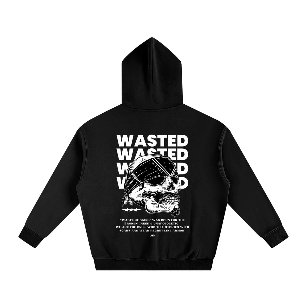 “WASTED” — Waste of Skins® Oversize Hoodie