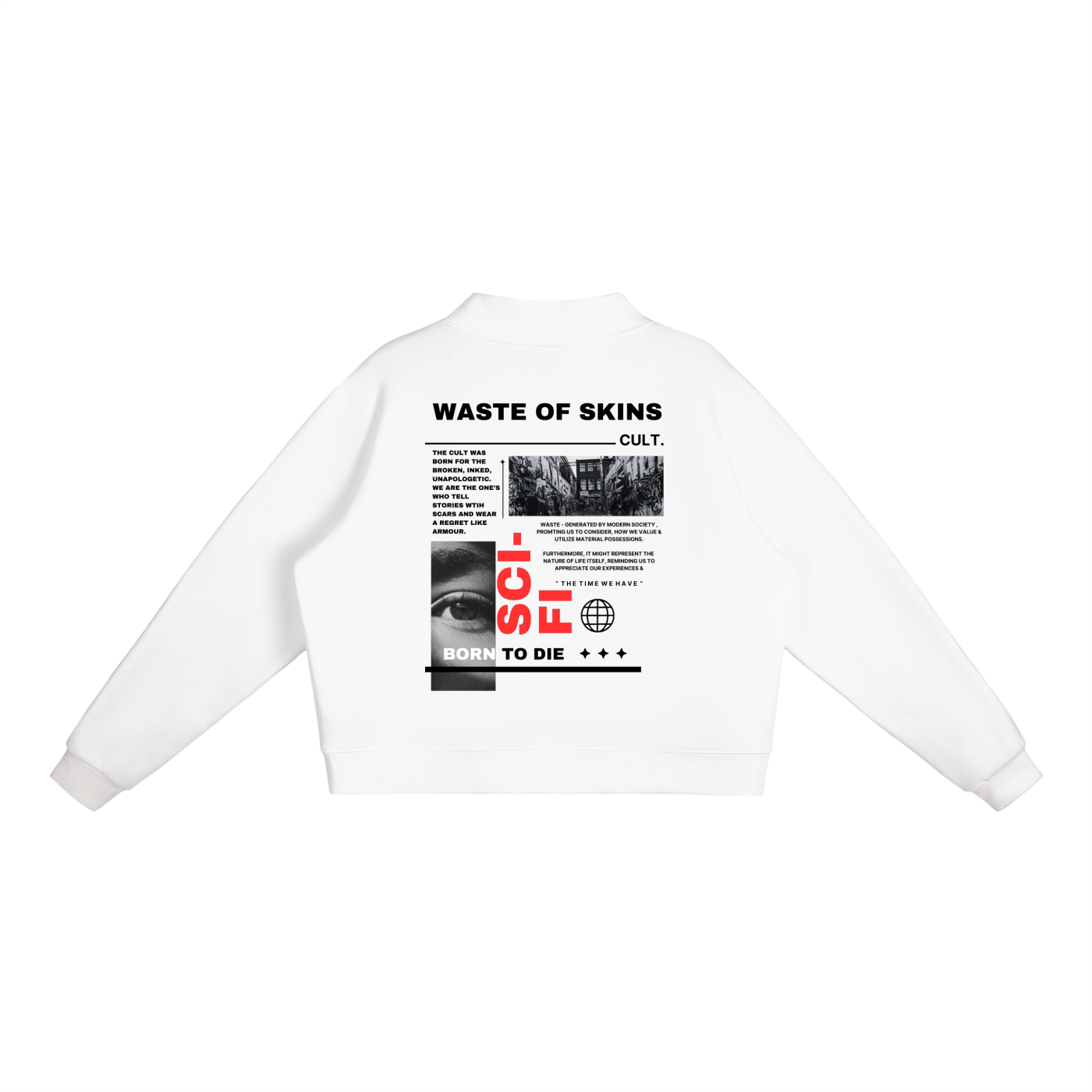 “CULT OF WASTE” — Waste of Skins® Sweatshirt