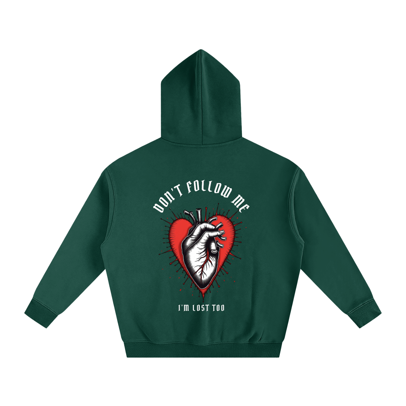 “DON’T FOLLOW ME” — Waste of Skins® Oversize Hoodie