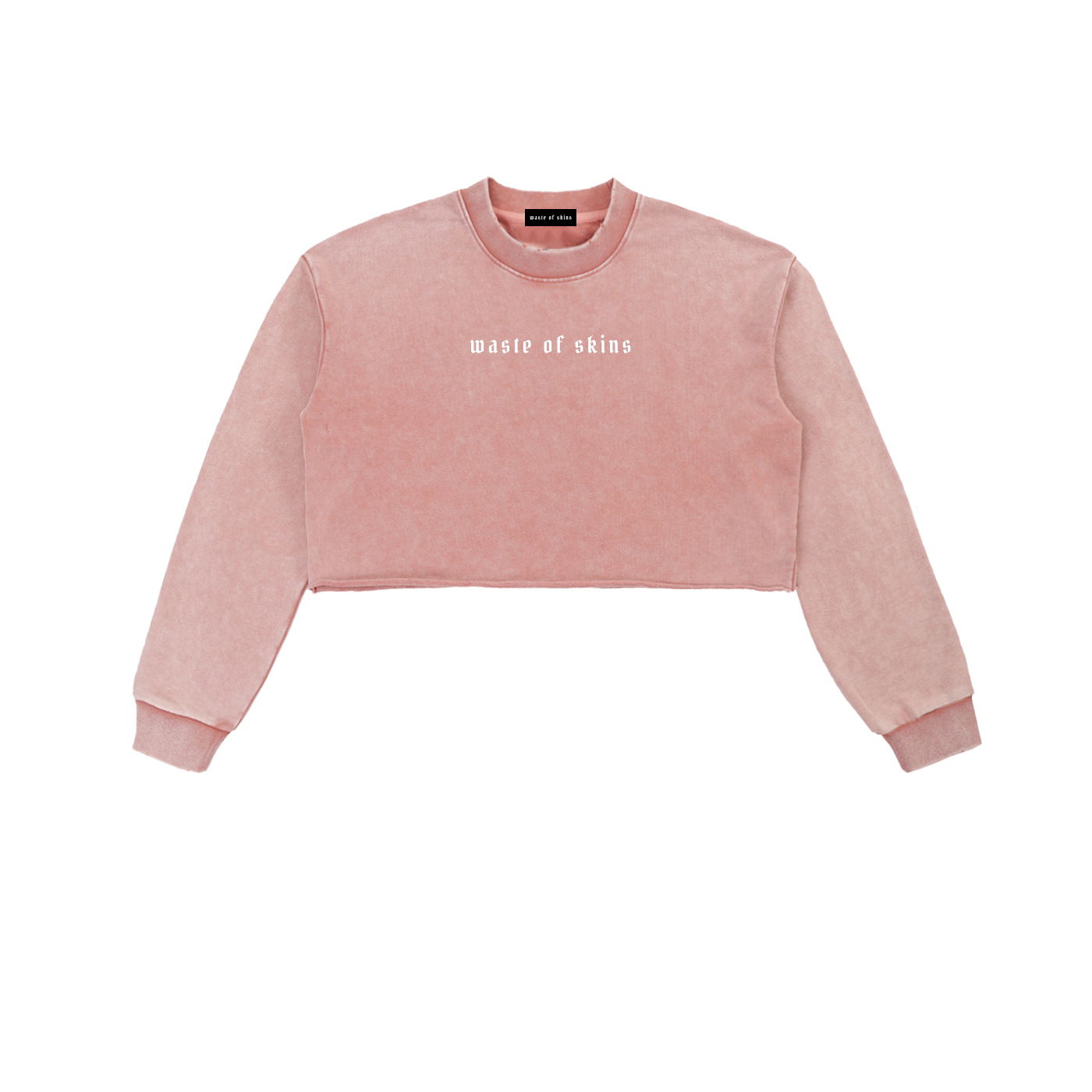 “TRUST NO.1” — Waste of Skins® Cropped Sweatshirt