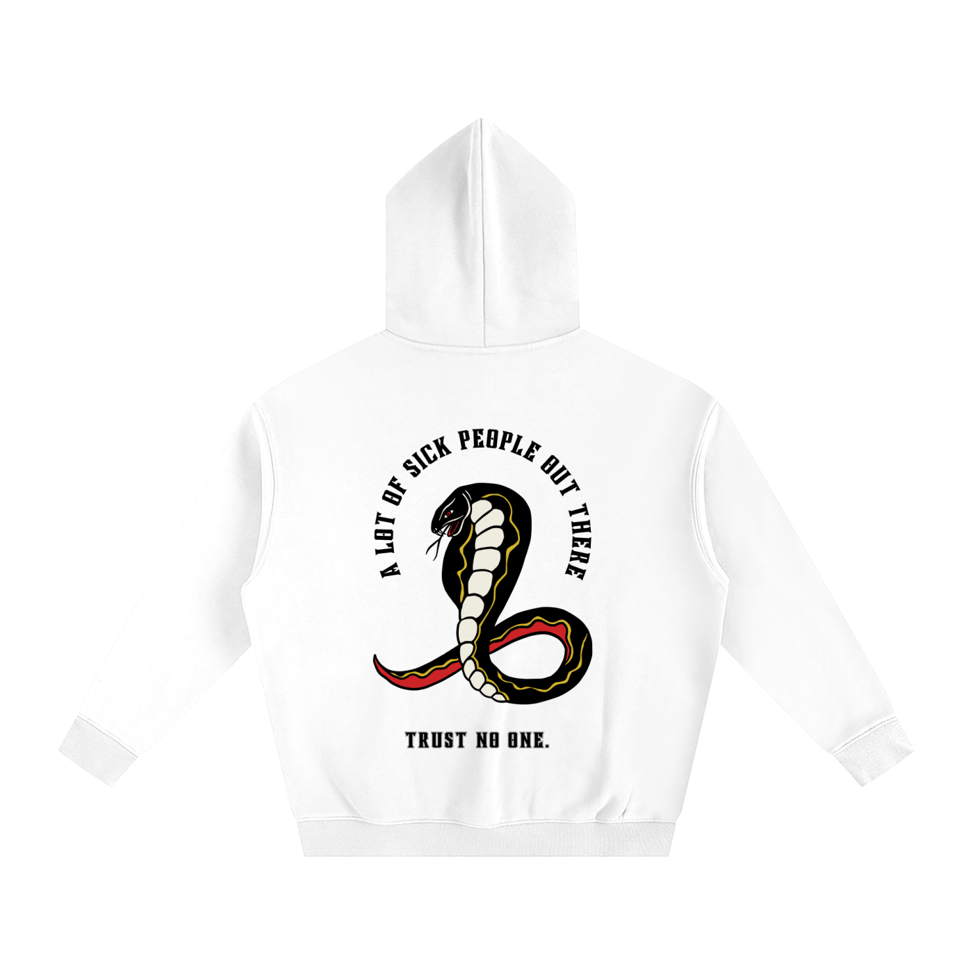 “A LOT OF SICK PEOPLE” — Waste of Skins® Oversize Hoodie