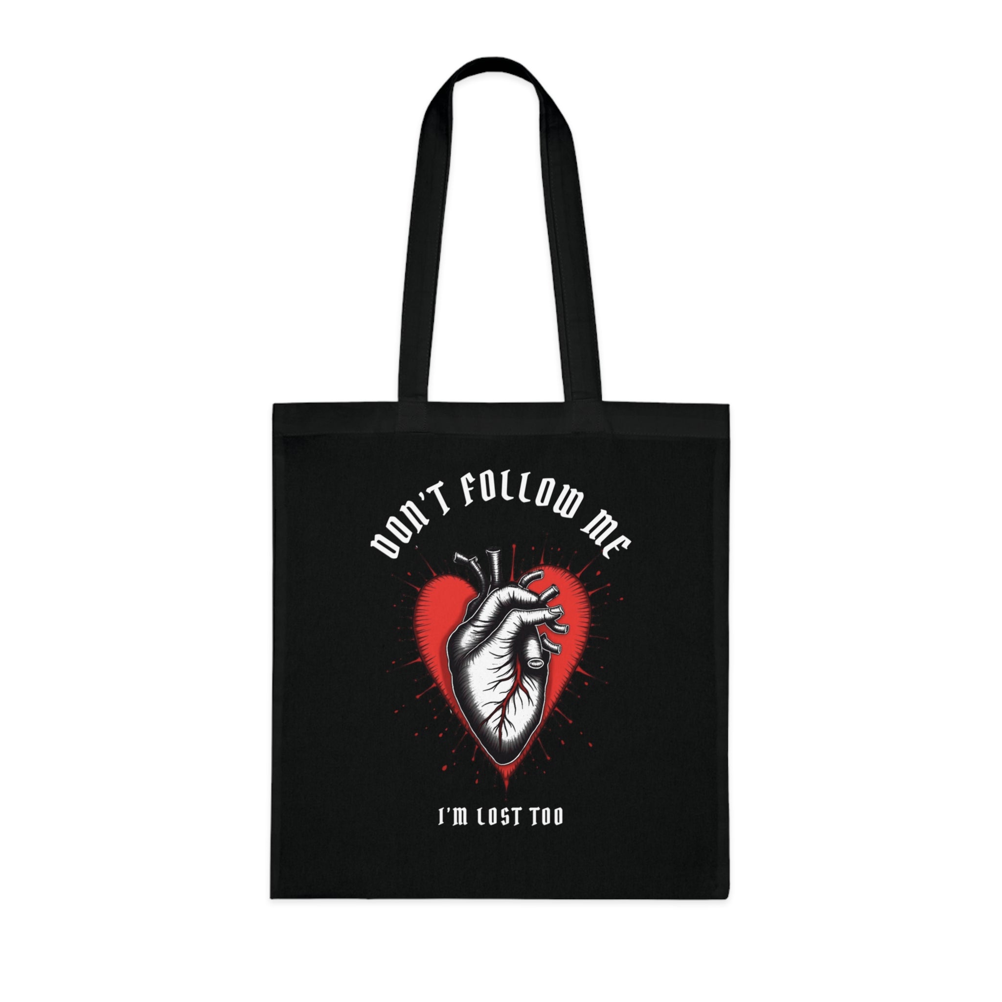 "DON'T FOLLOW ME" — Waste of Skins® Tote Bag