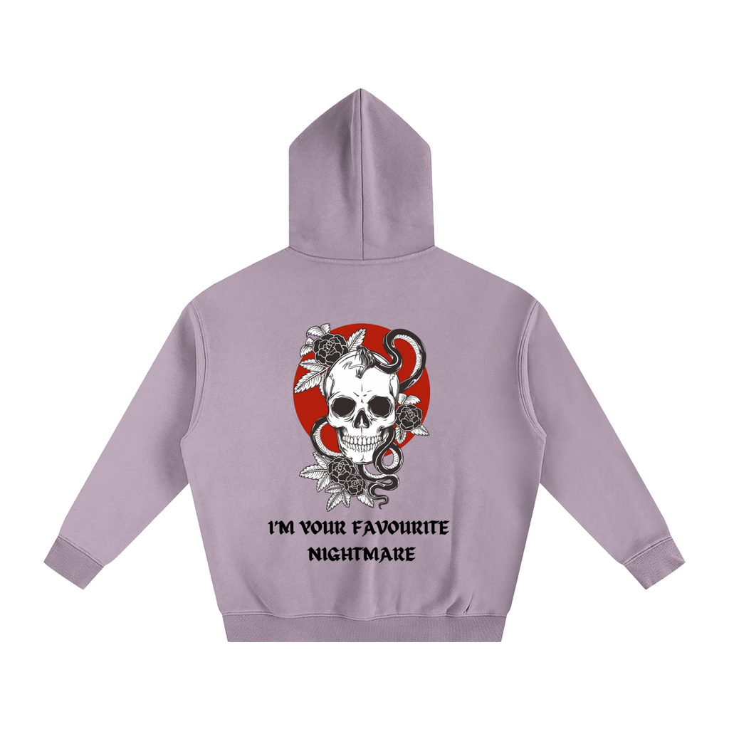 “FAVOURITE NIGHTMARE” — Waste of Skins® Oversize Hoodie