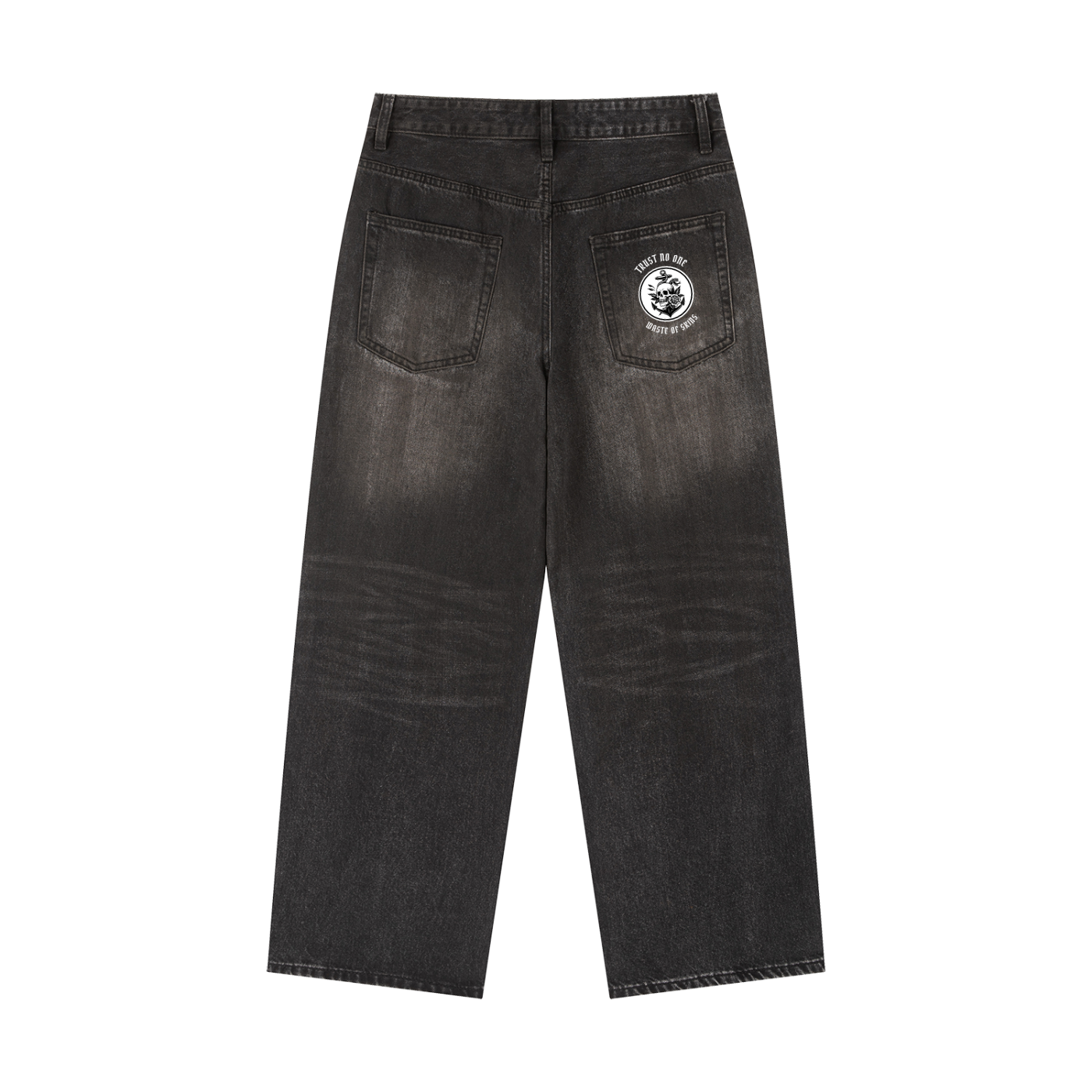 "TRUST NO.1" — Waste of Skins® Denim Jeans