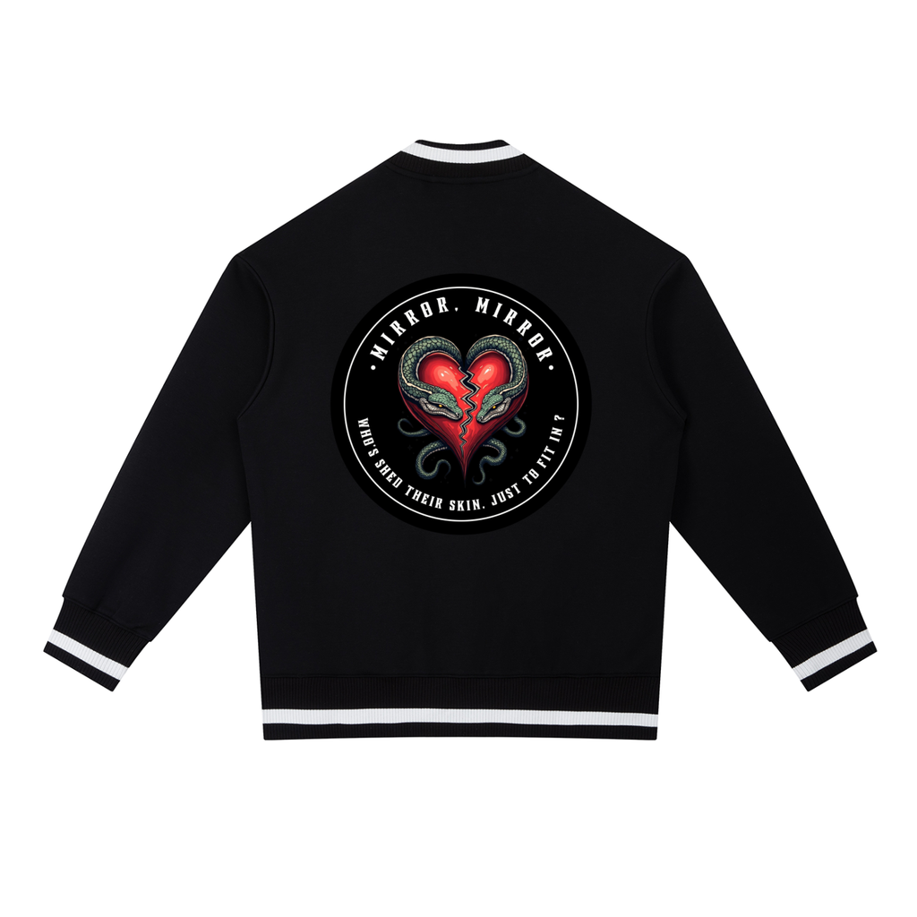 “MIRROR, MIRROR” — Waste of Skins® Bomber Jacket