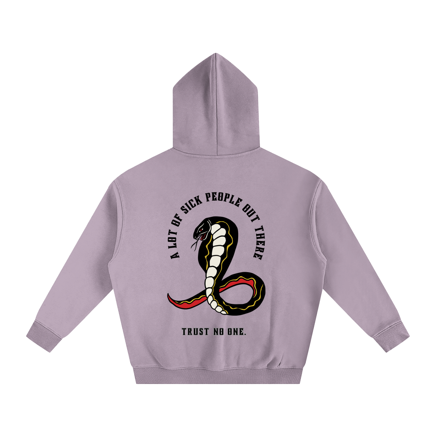 “A LOT OF SICK PEOPLE” — Waste of Skins® Oversize Hoodie