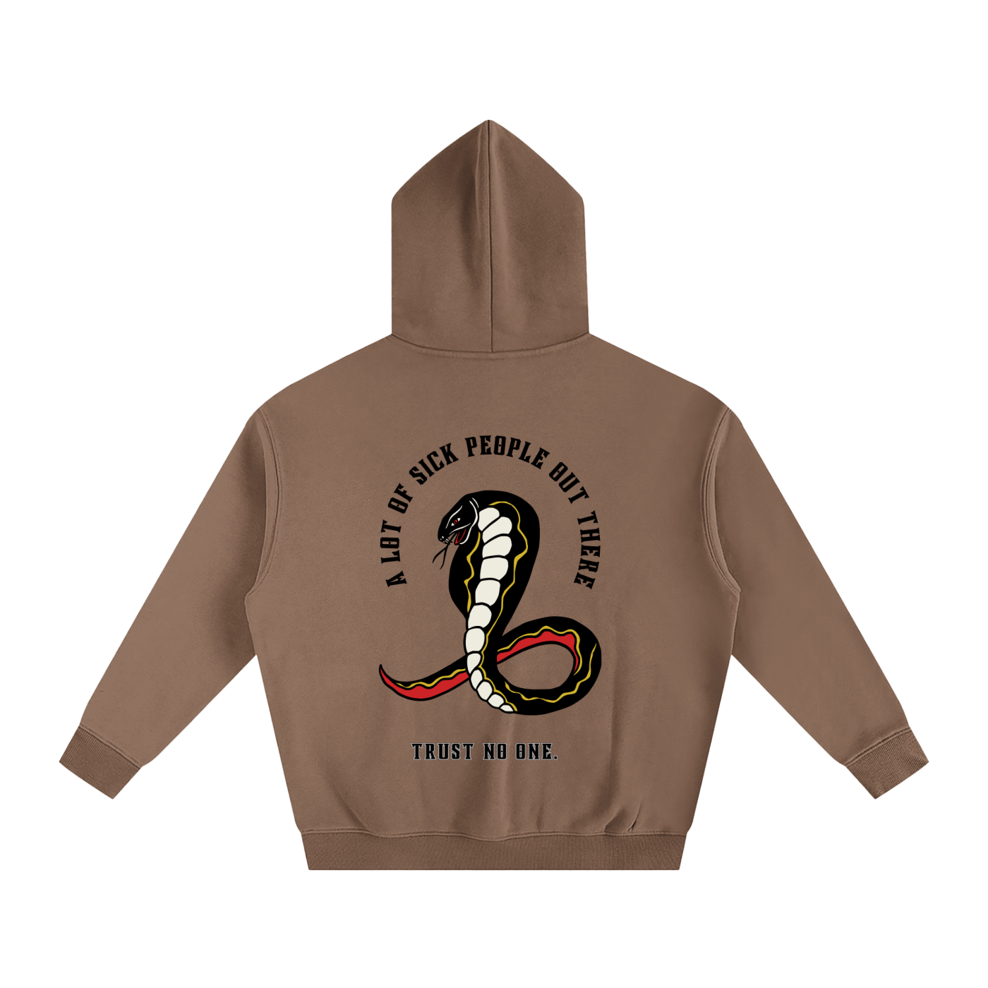 “A LOT OF SICK PEOPLE” — Waste of Skins® Oversize Hoodie
