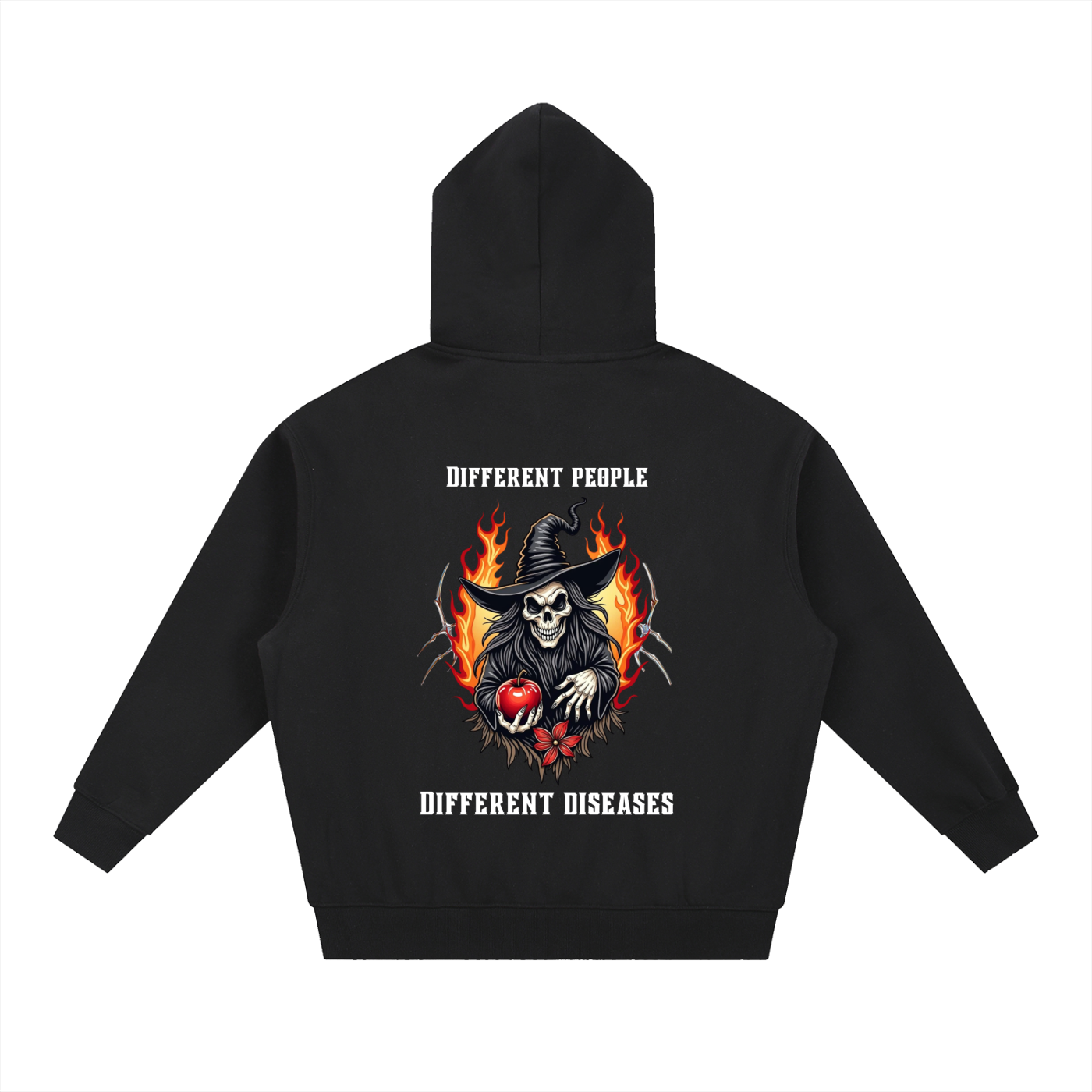 “DIFFERENT PEOPLE” — Waste of Skins® Oversized Hoodie