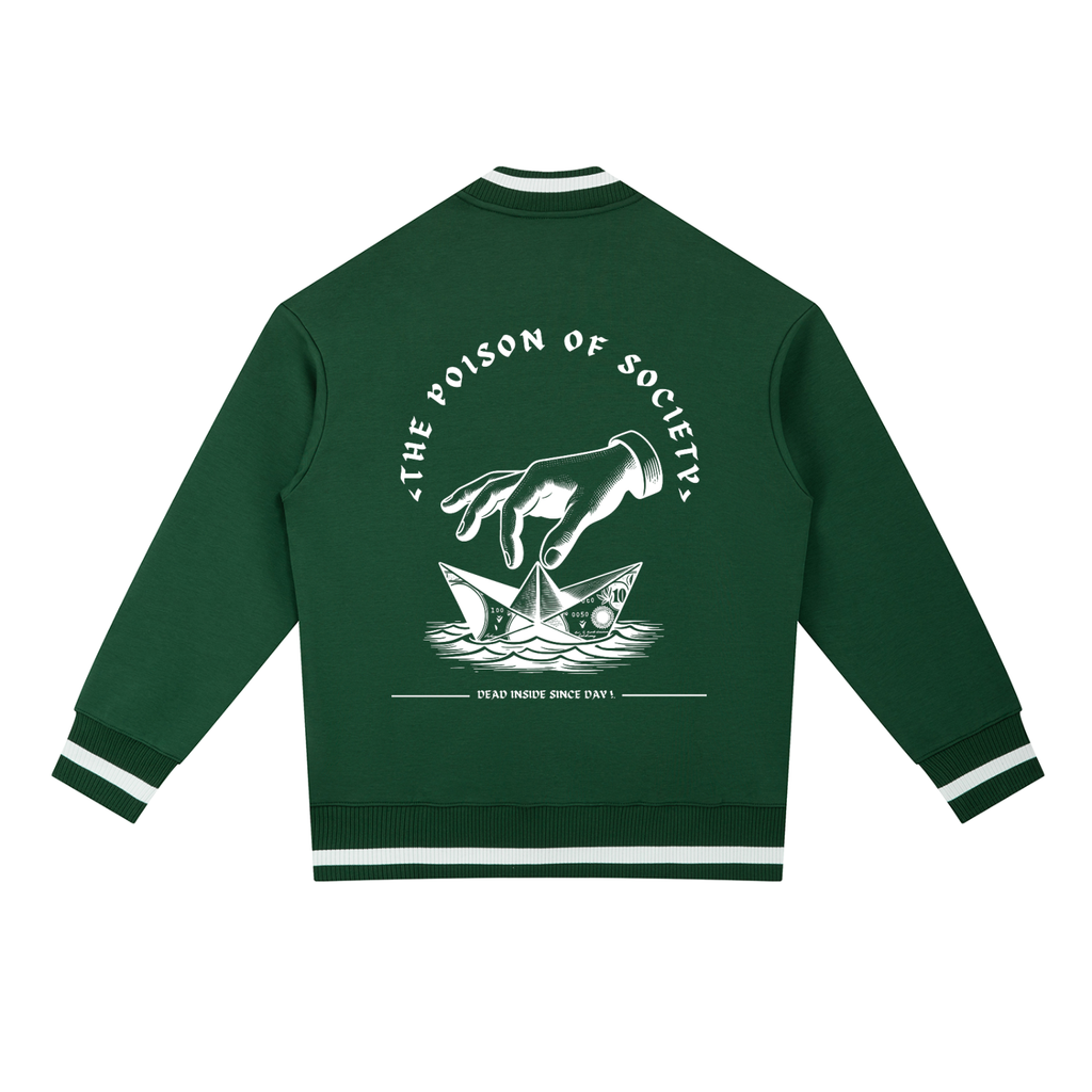 “THE POISON OF SOCIETY” — Waste of Skins® Bomber Jacket