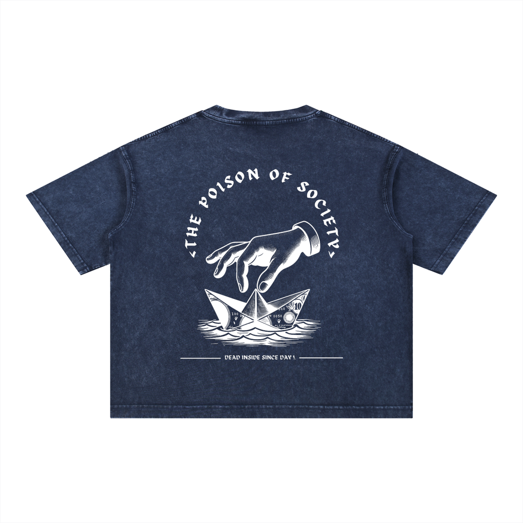 “THE POISON OF SOCIETY” — Waste of Skins® Tee