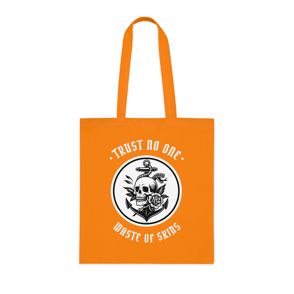 "TRUST NO.1" — Waste of Skins® Tote bag