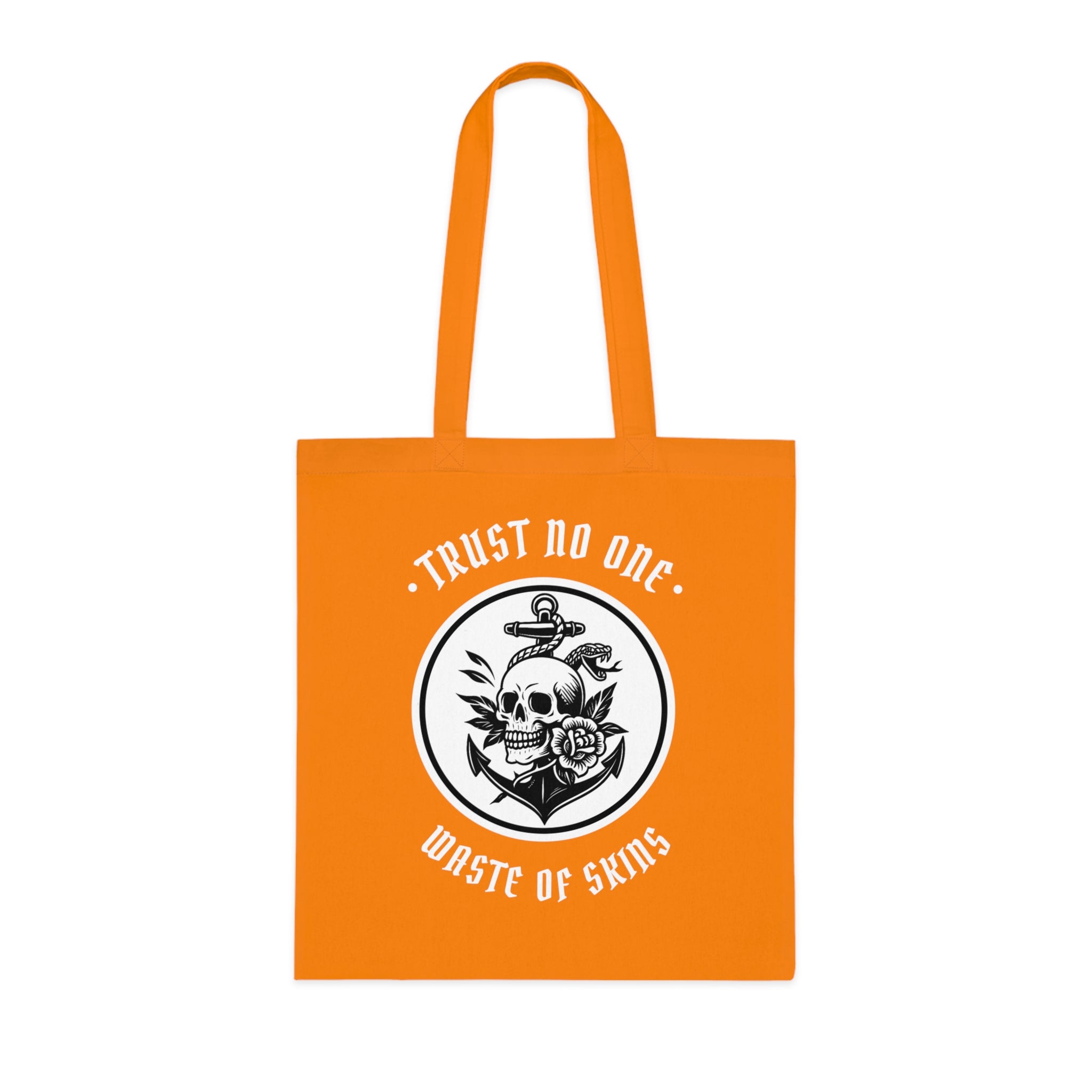 "TRUST NO.1" — Waste of Skins® Tote bag