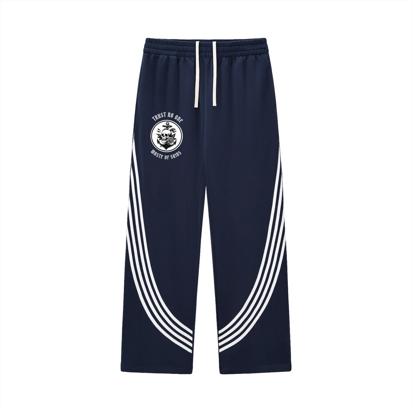 "TRUST NO.1" — Waste of Skins® Stripes Sweatpants