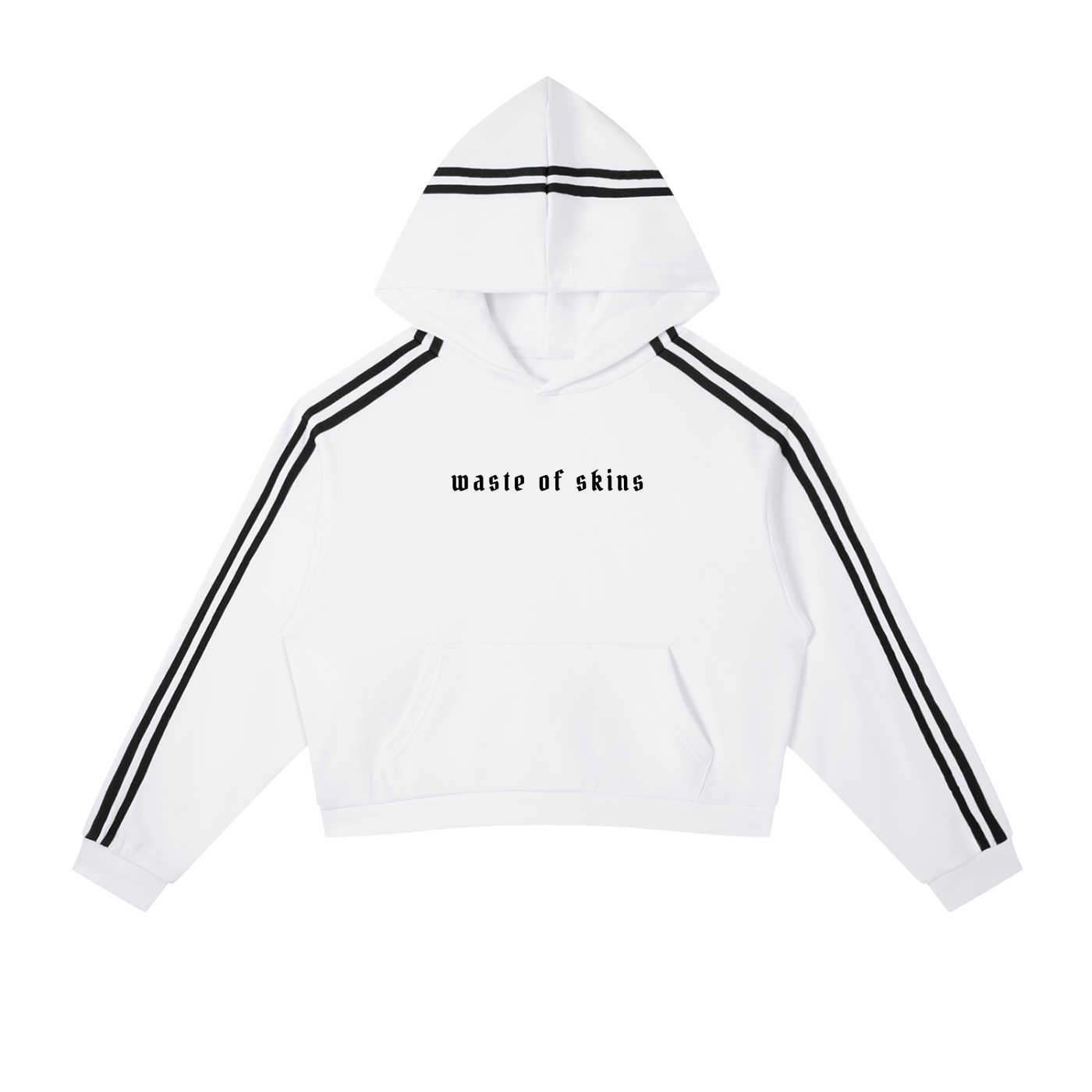 “FAVOURITE NIGHTMARE” — Waste of Skins® Cropped Hoodie
