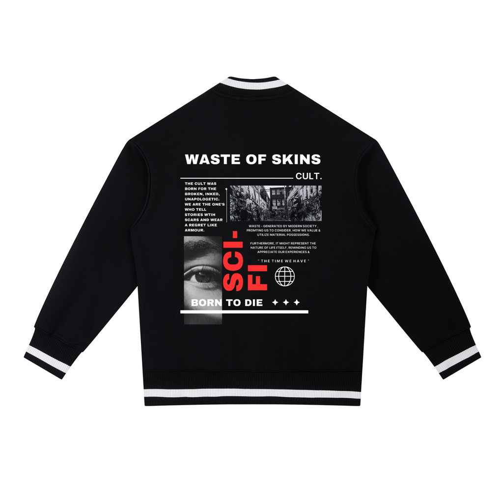 “CULT OF WASTE” — Waste of Skins® Bomber Jacket