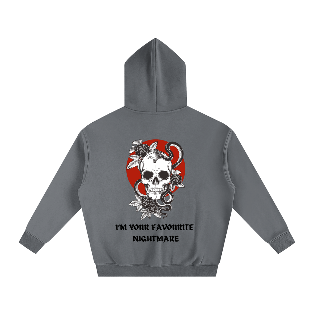 “FAVOURITE NIGHTMARE” — Waste of Skins® Oversize Hoodie