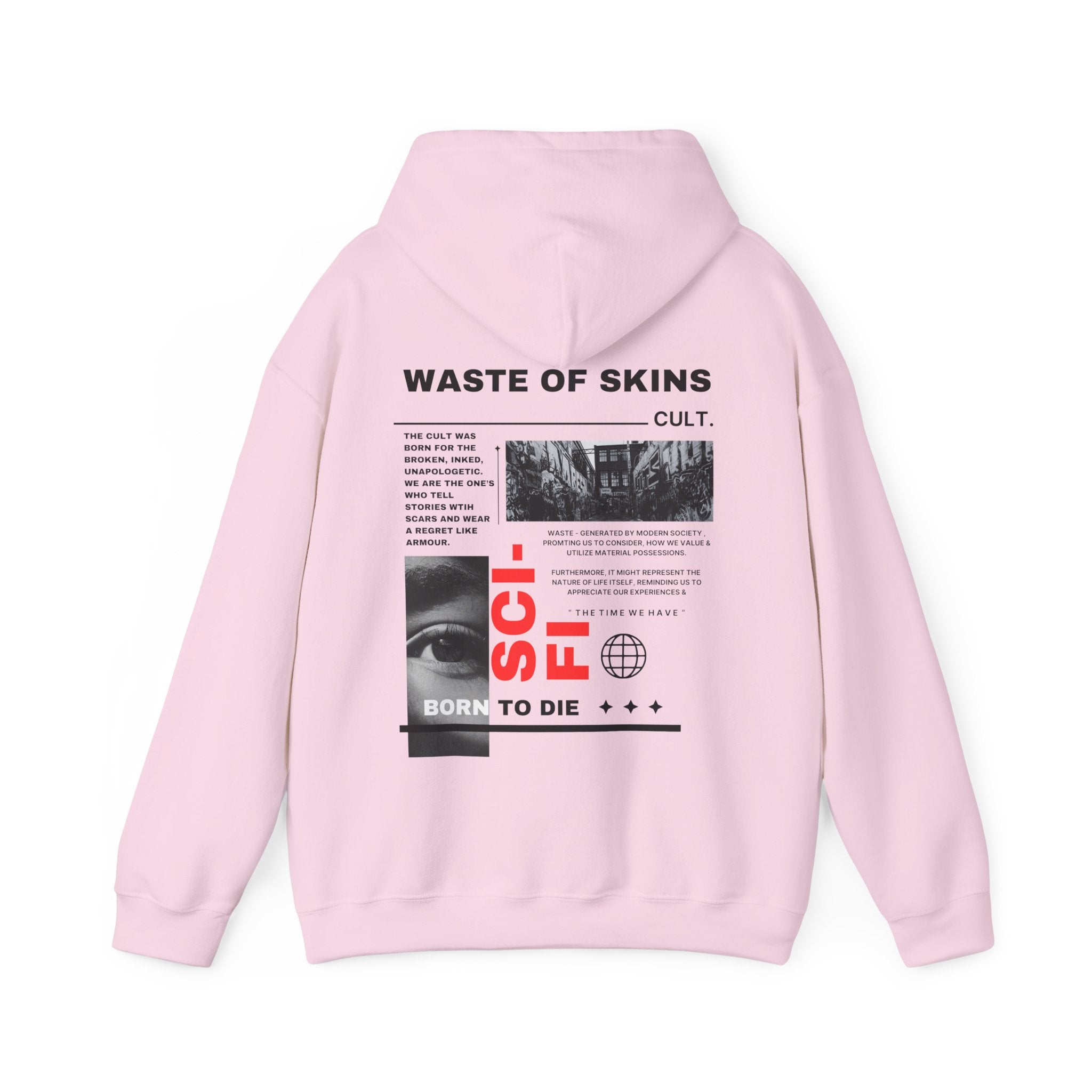 "Cult Sci‑Fi" — Waste of Skins® Rebellion Hoodie