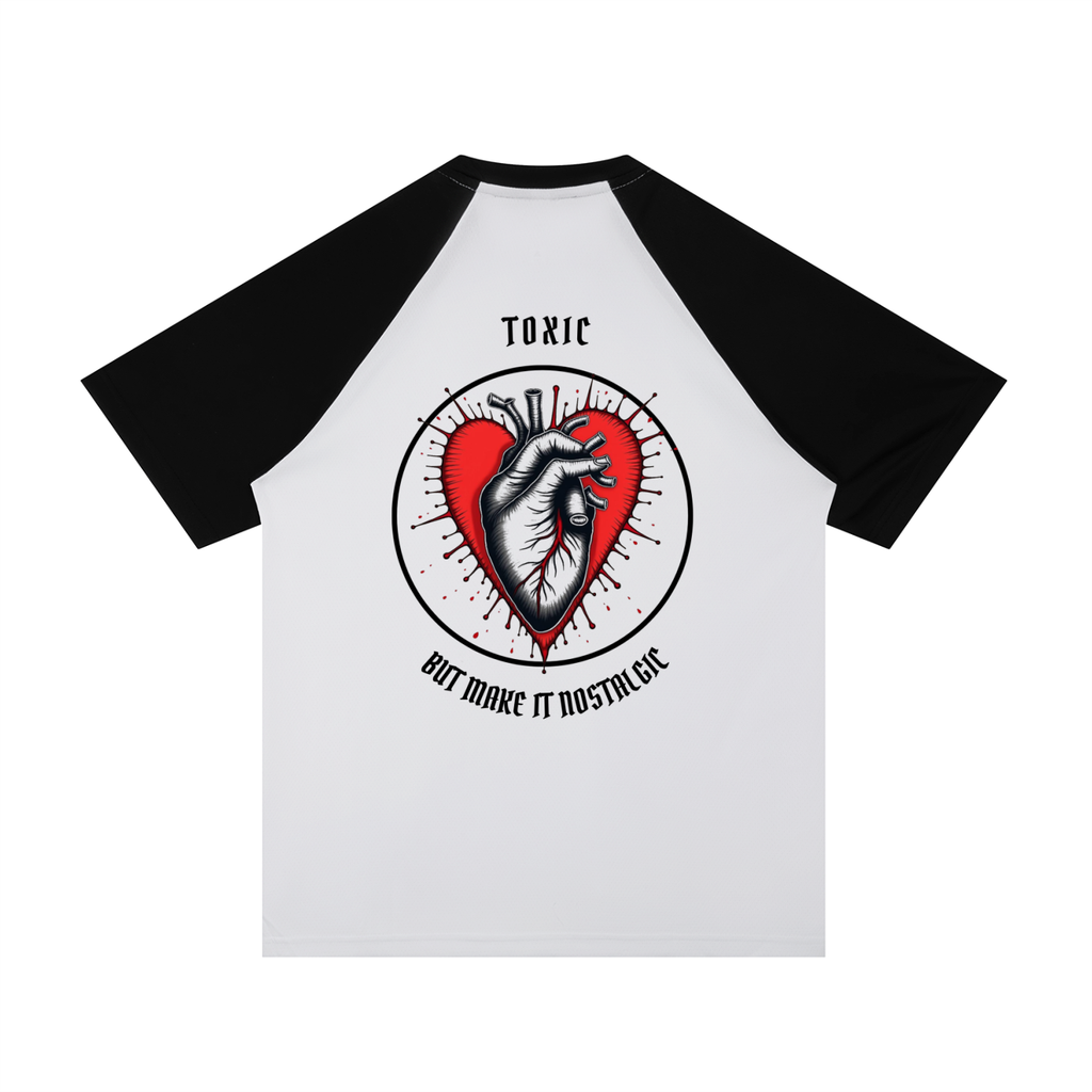 “TOXIC NOSTALGIA” — Waste of Skins® Baseball Tee