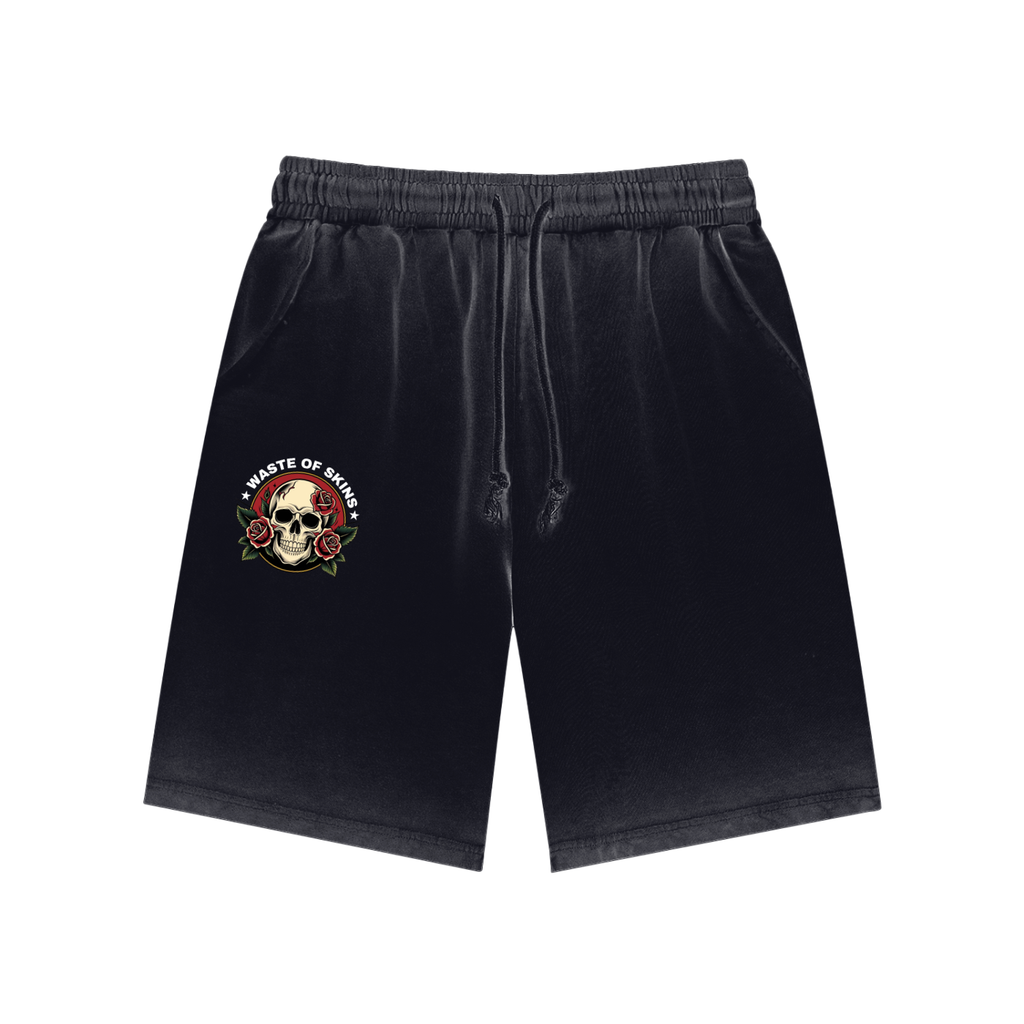 WASTED BLOOM" — Waste of Skins® Sweatshorts