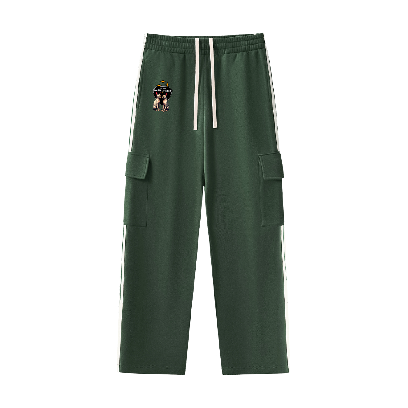 "BORN TO DIE" — Waste of Skins® Stripe Pants