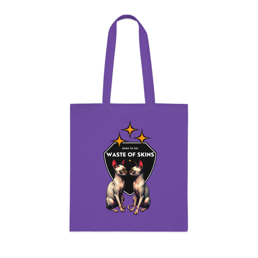 "BORN TO DIE" — Waste of Skins® Tote Bag