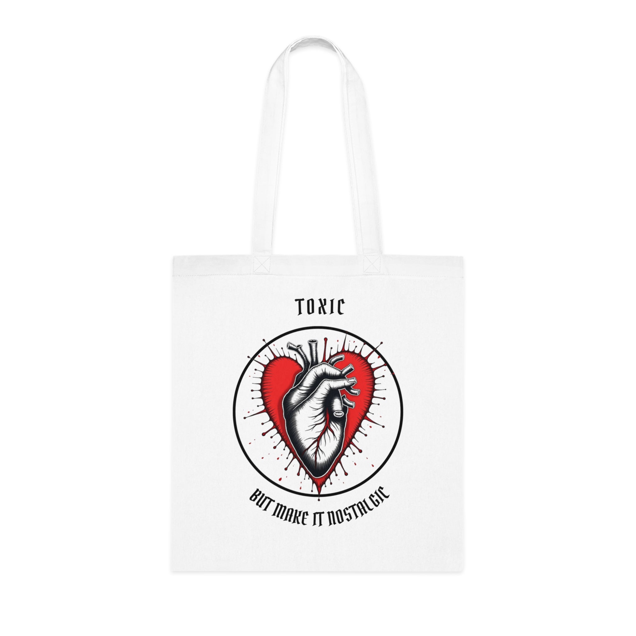 "TOXIC NOSTALGIA" — Waste of Skins® Tote Bag