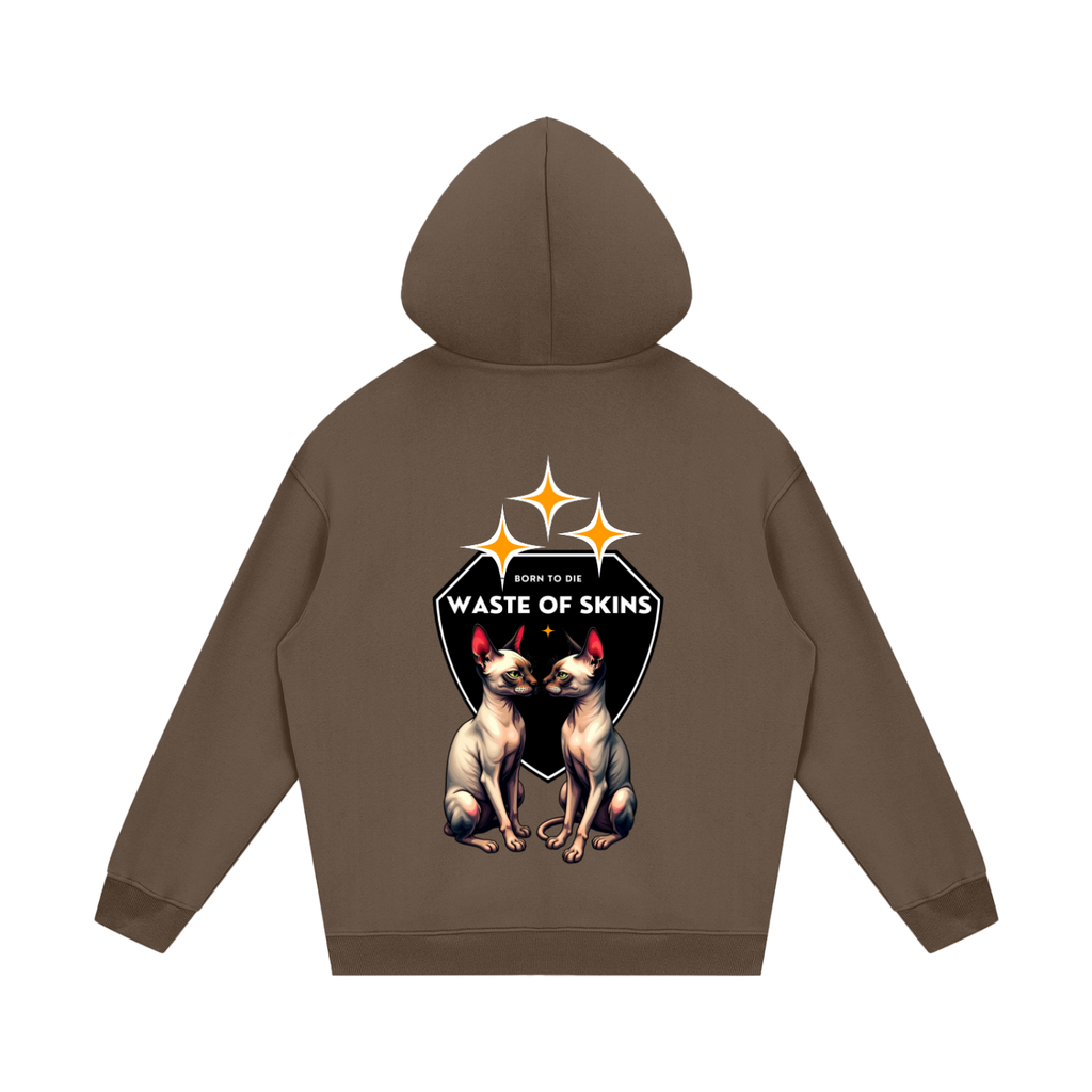 “BORN TO DIE” — Waste of Skins® Oversize Hoodie