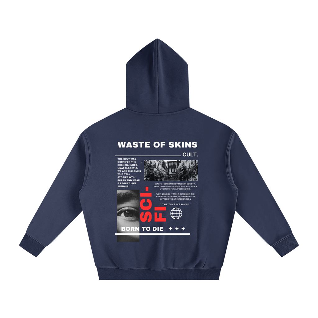 "Cult Sci‑Fi" — Waste of Skins® Hoodie