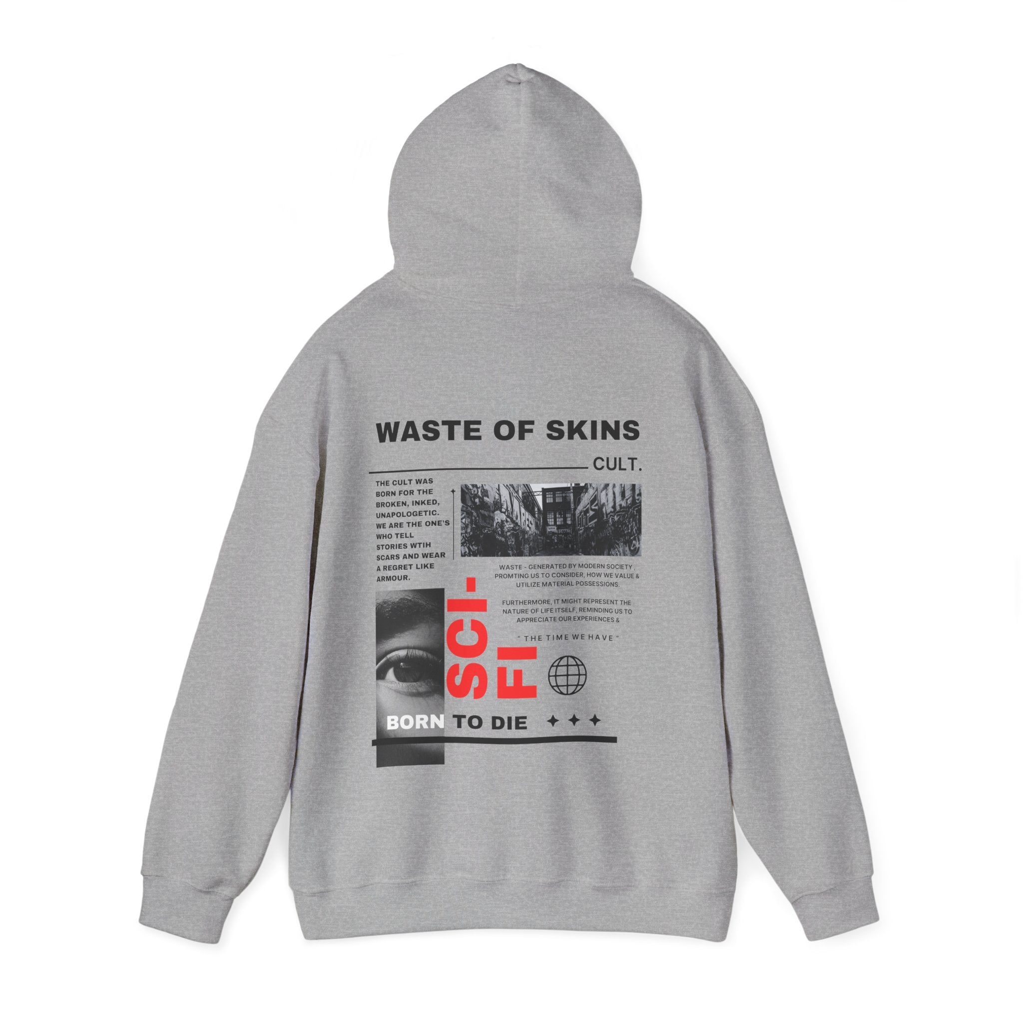 "Cult Sci‑Fi" — Waste of Skins® Rebellion Hoodie