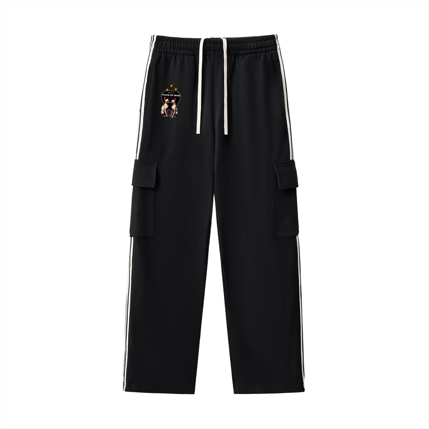 "BORN TO DIE" — Waste of Skins® Stripe Pants