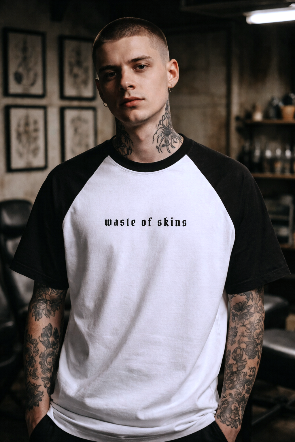 "MY THERAPIST GAVE UP" — Waste of Skins® Baseball Tee