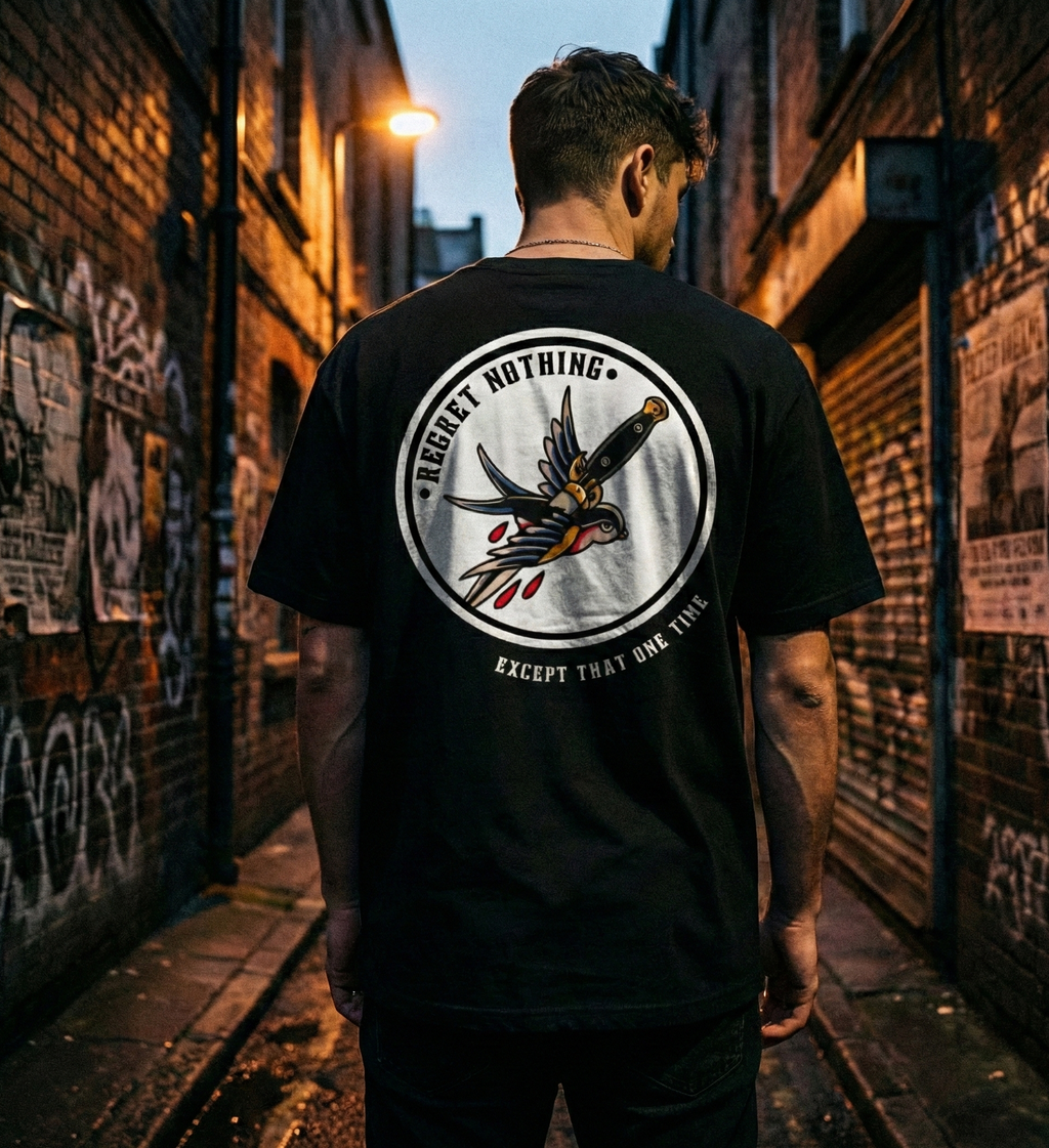 "REGRET NOTHING" — Waste of Skins® Tee