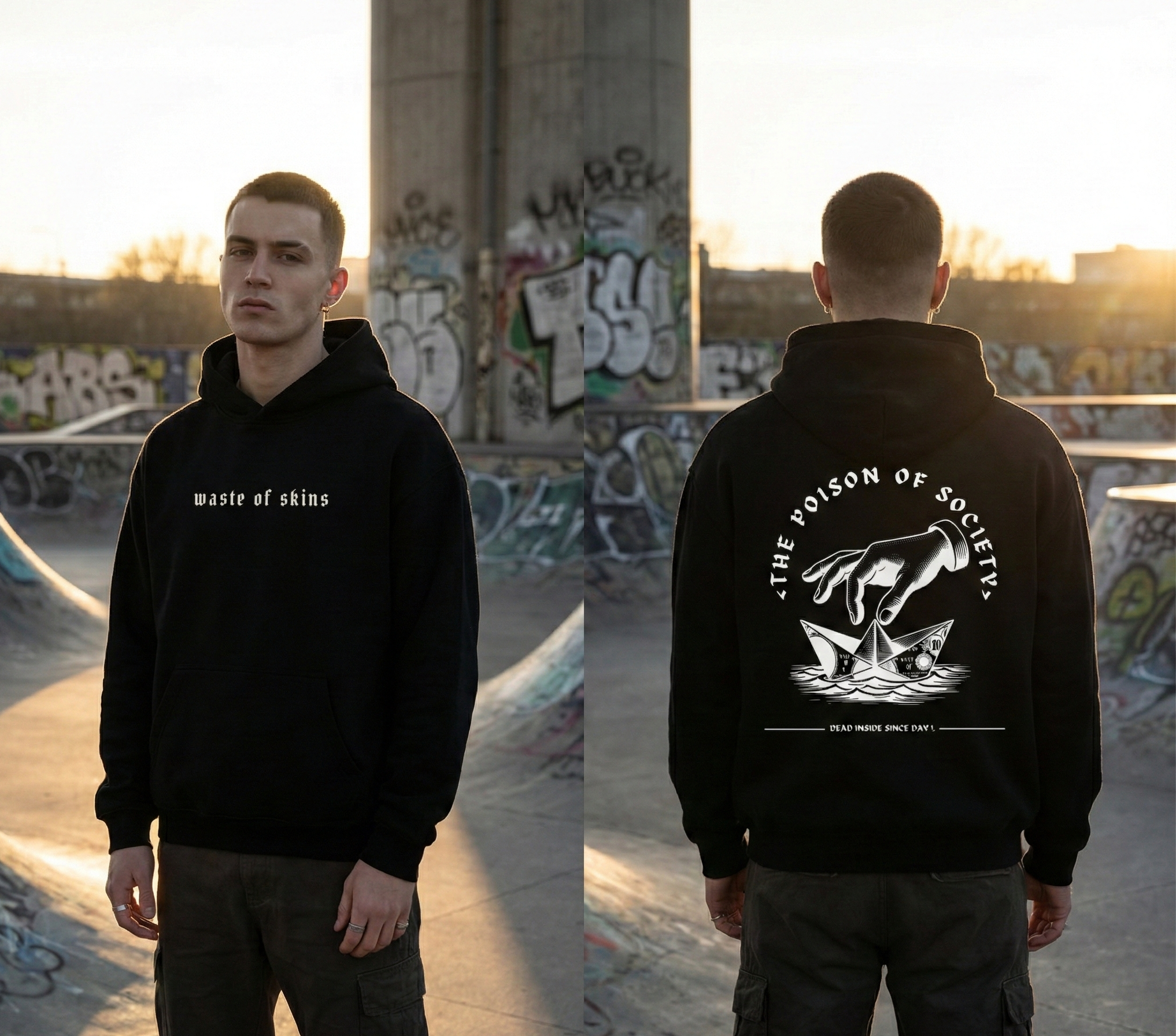 “THE POISON OF SOCIETY" — Waste of Skins®