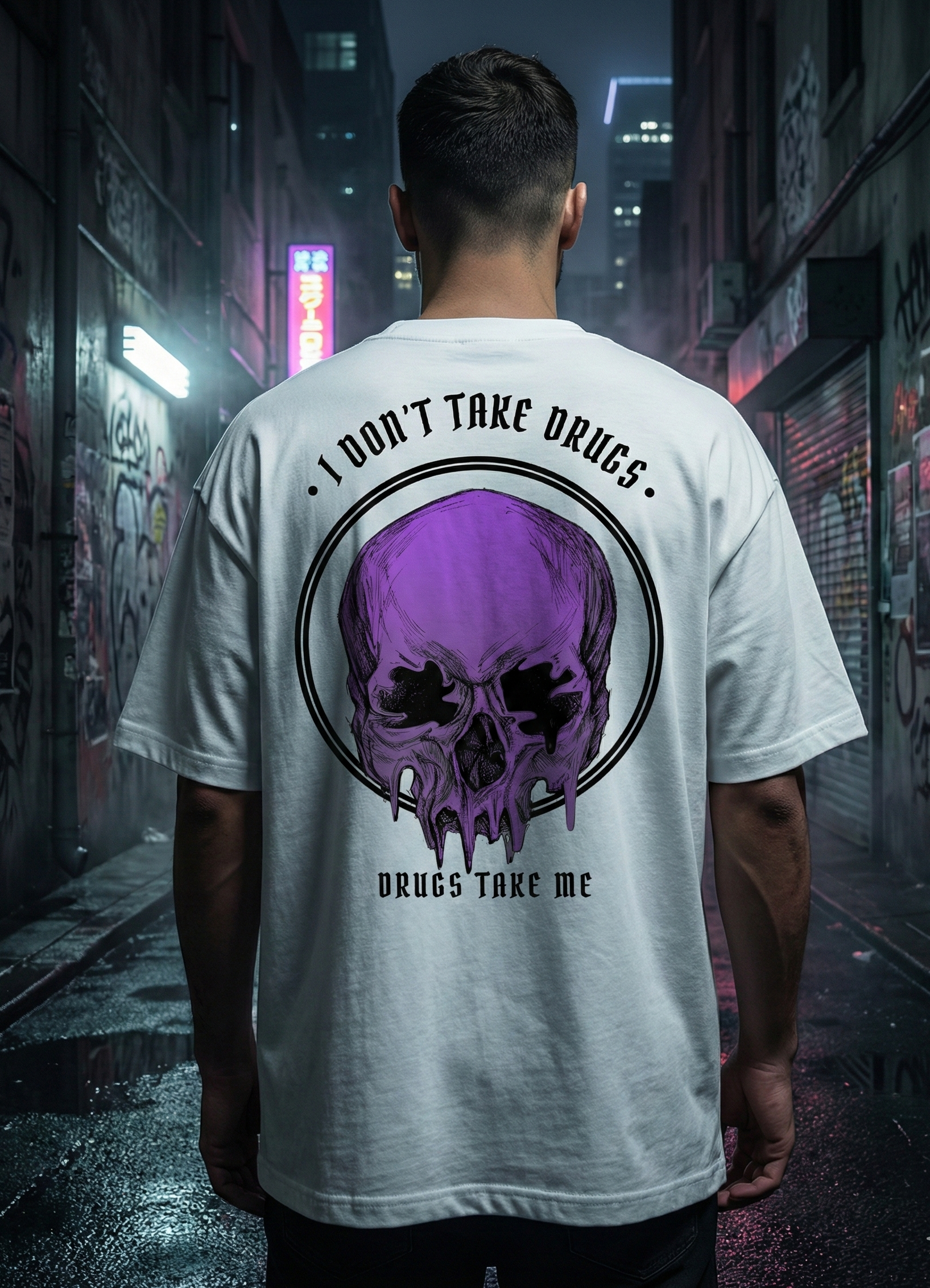 "Drugs Take Me" — Waste of Skins® Tee